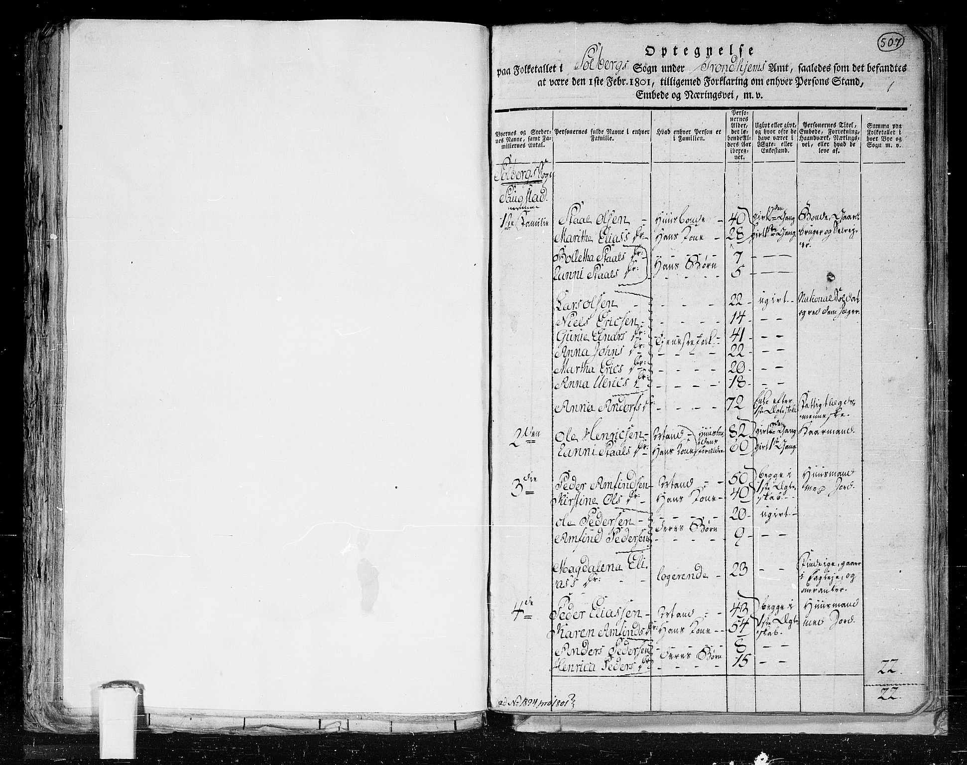 RA, 1801 census for 1727P Beitstad, 1801, p. 506b-507a