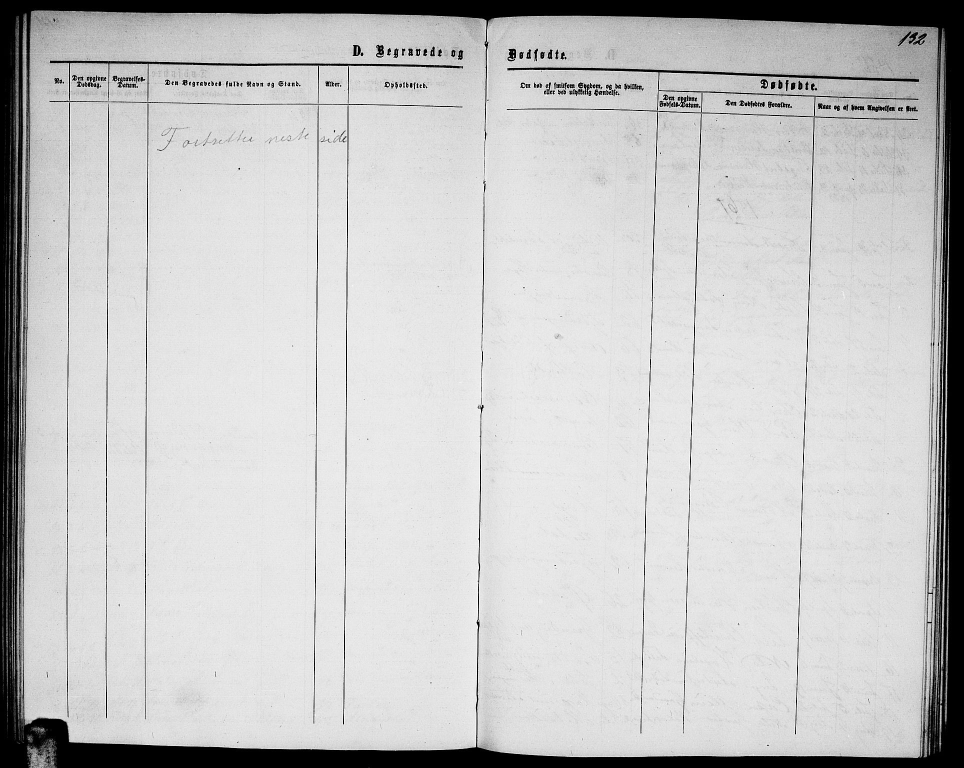 Fet prestekontor Kirkebøker, AV/SAO-A-10370a/G/Ga/L0003: Parish register (copy) no. I 3, 1860-1867, p. 132