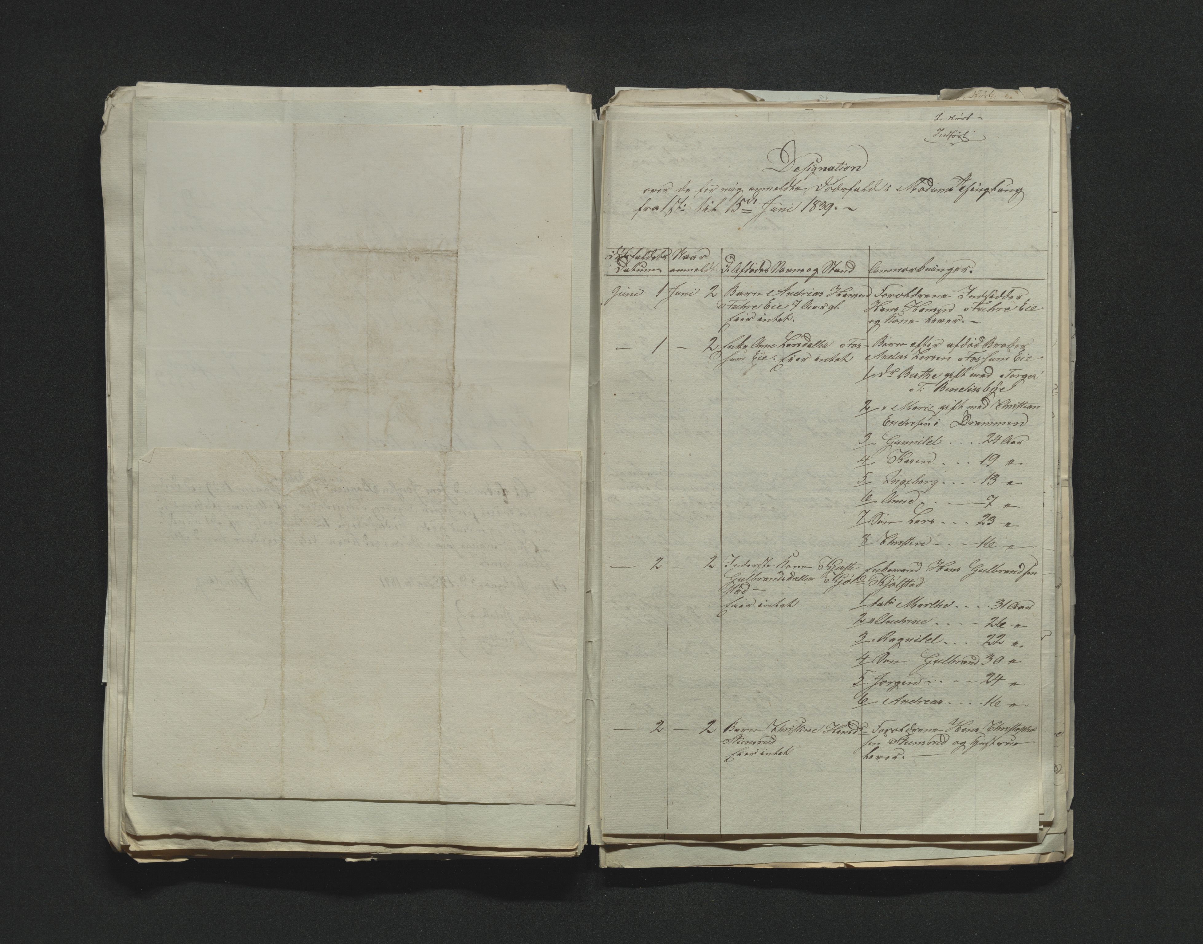 Eiker, Modum og Sigdal sorenskriveri, AV/SAKO-A-123/H/Ha/Hab/L0005: Dødsfallsmeldinger, 1837-1840