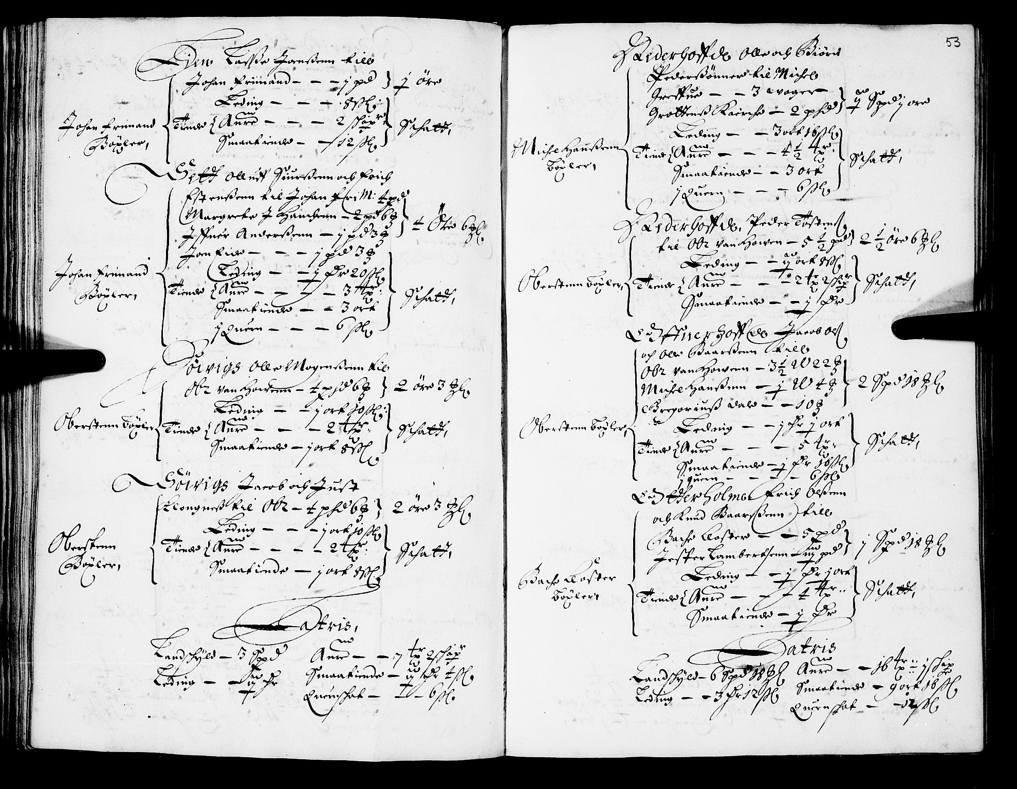 Rentekammeret inntil 1814, Realistisk ordnet avdeling, AV/RA-EA-4070/N/Nb/Nba/L0048: Romsdal fogderi, 1669, p. 52b-53a