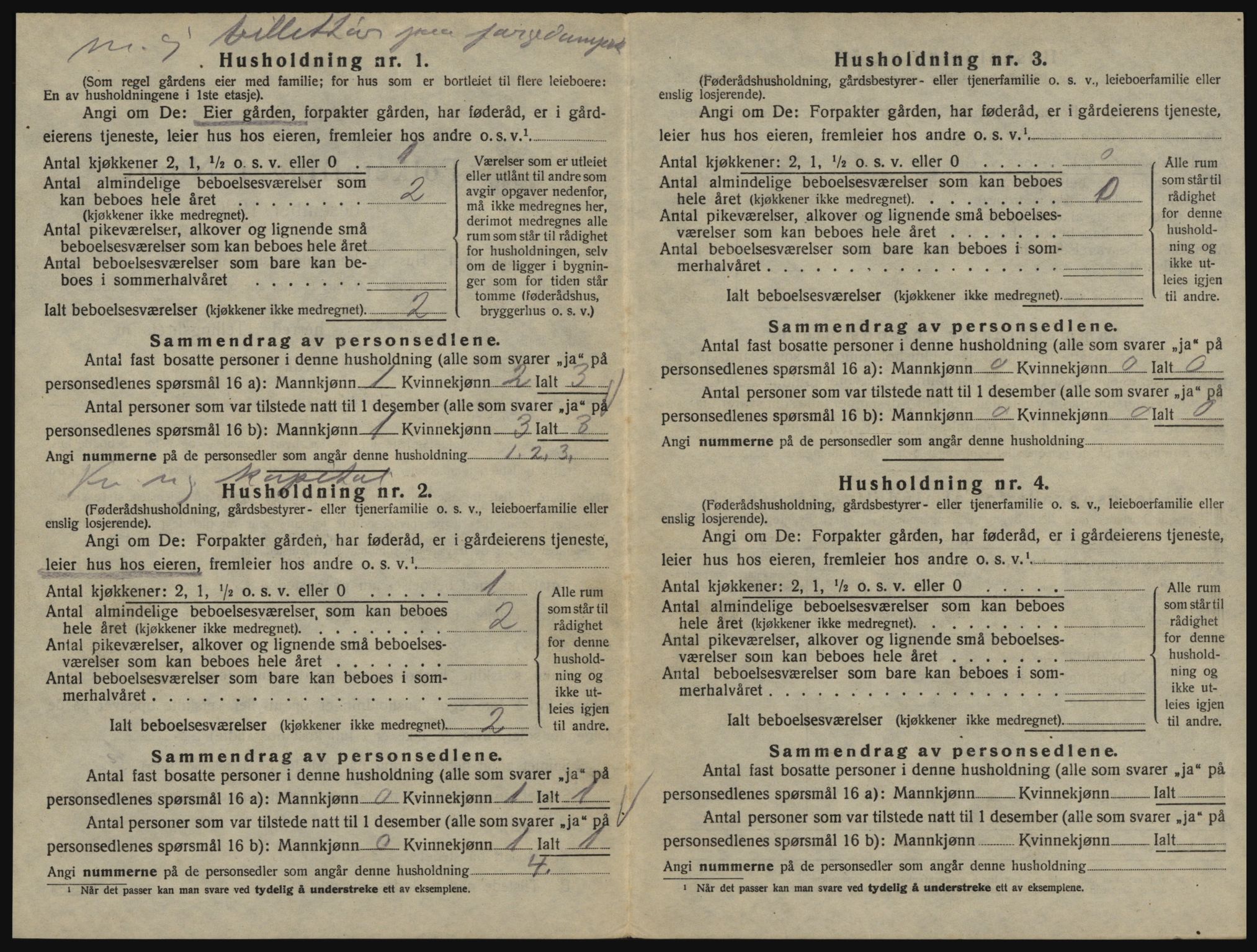 SAO, 1920 census for Glemmen, 1920, p. 2652