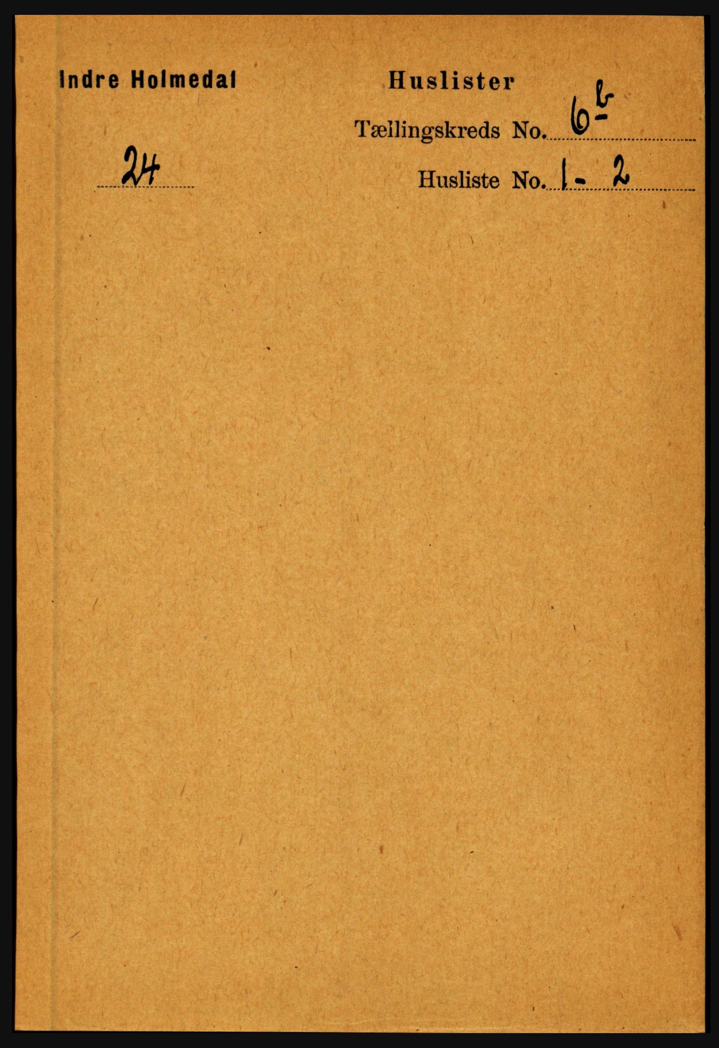 RA, 1891 census for 1430 Indre Holmedal, 1891, p. 2860