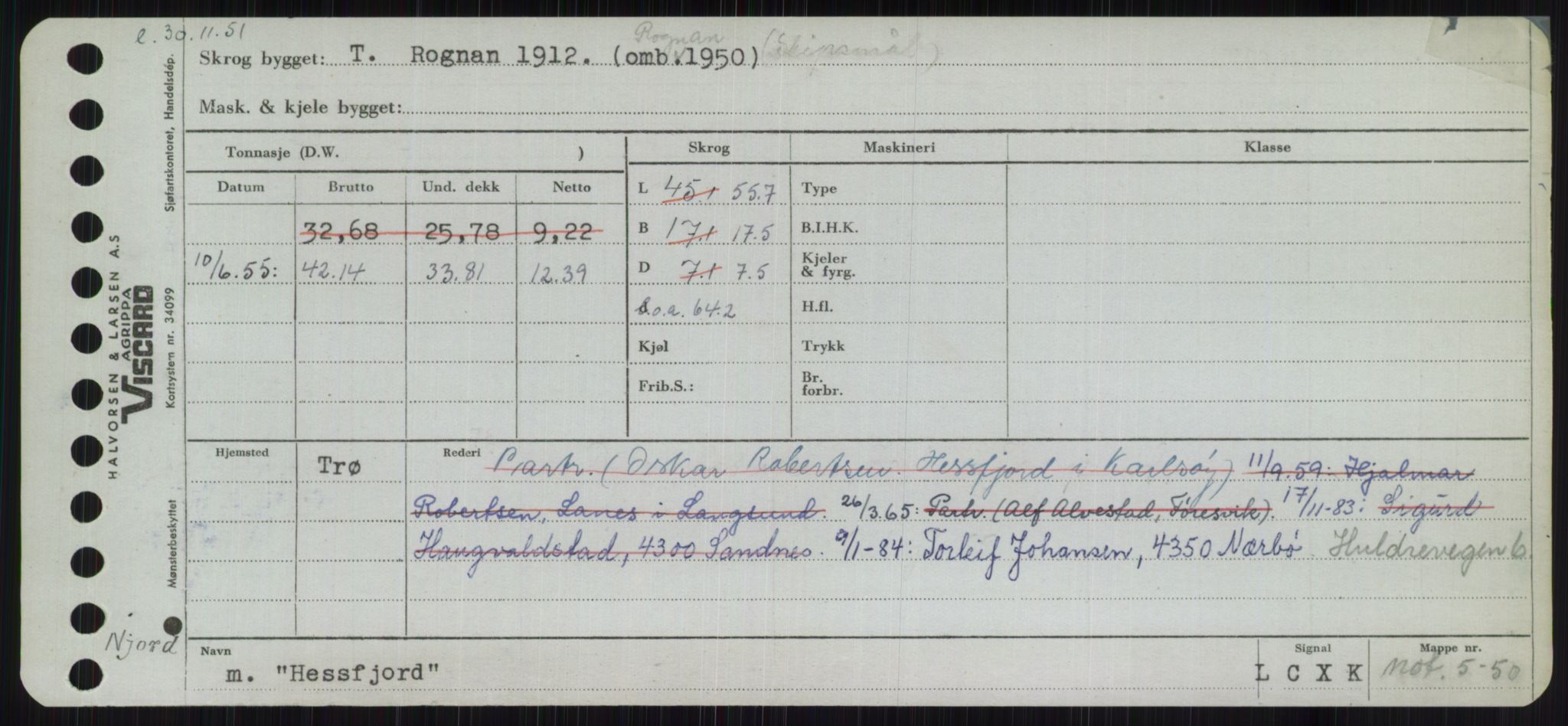 Sjøfartsdirektoratet med forløpere, Skipsmålingen, AV/RA-S-1627/H/Ha/L0002/0002: Fartøy, Eik-Hill / Fartøy, G-Hill, p. 891