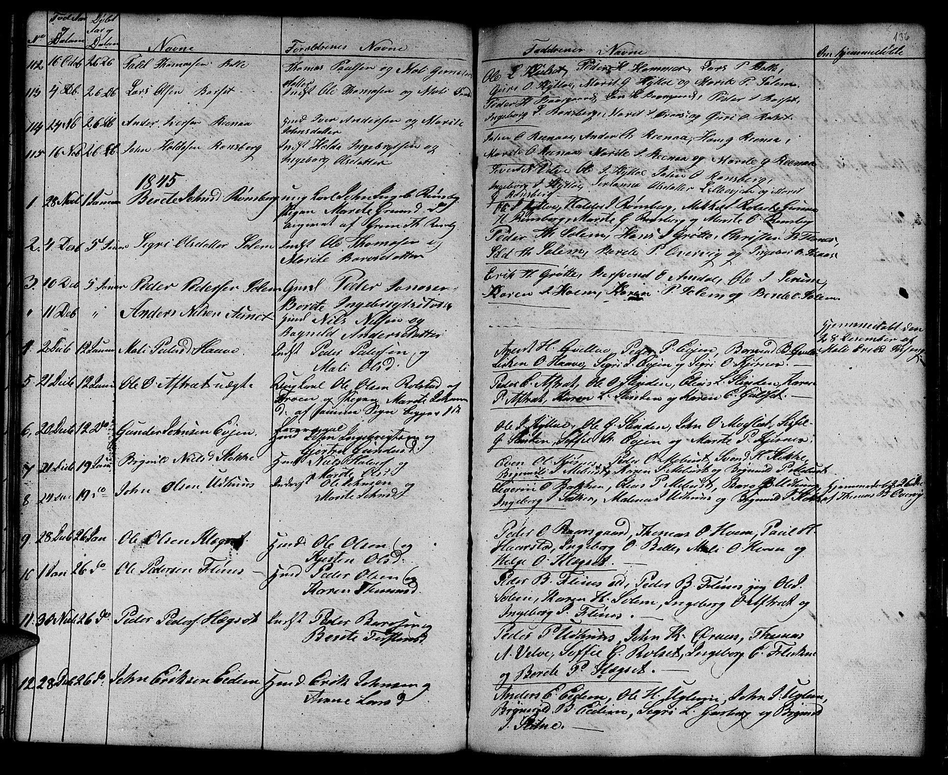 Ministerialprotokoller, klokkerbøker og fødselsregistre - Sør-Trøndelag, SAT/A-1456/695/L1154: Parish register (copy) no. 695C05, 1842-1858, p. 136