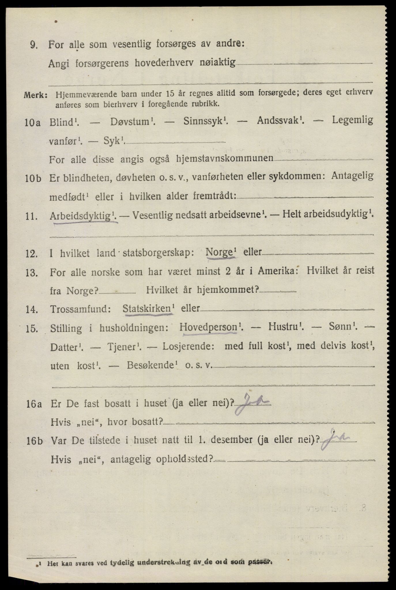 SAO, 1920 census for Glemmen, 1920, p. 9028