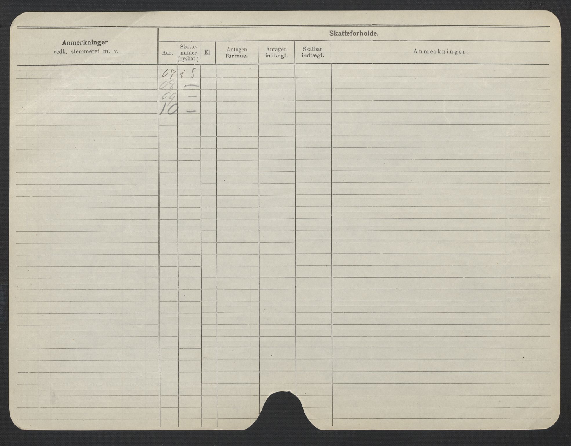 Oslo folkeregister, Registerkort, AV/SAO-A-11715/F/Fa/Fac/L0019: Kvinner, 1906-1914, p. 550b