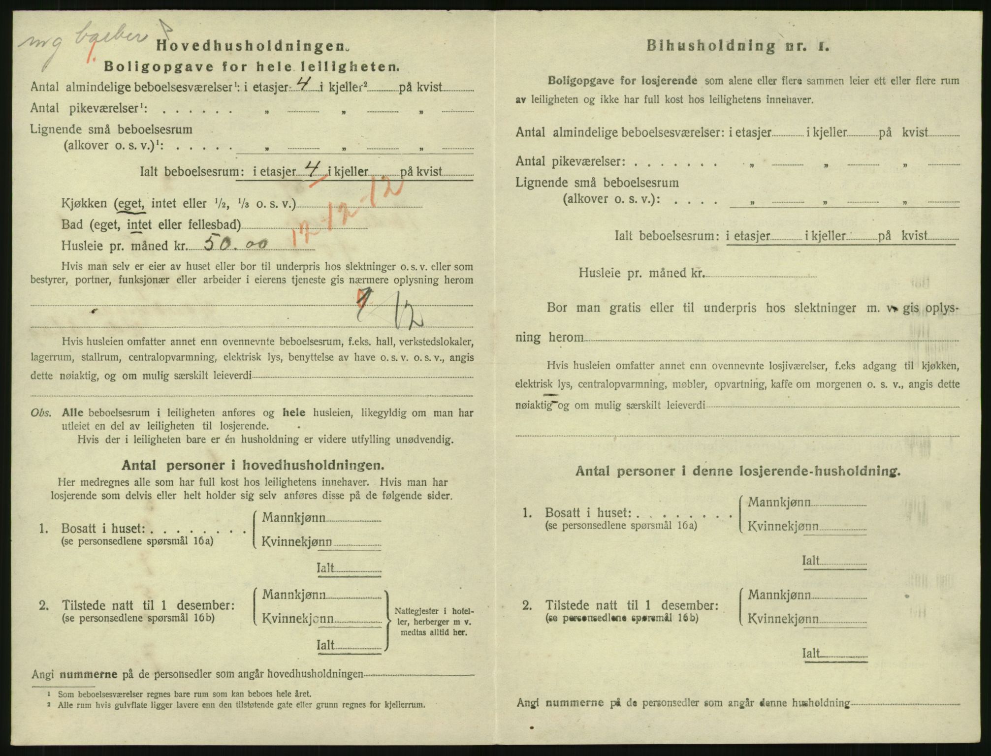 SAK, 1920 census for Tvedestrand, 1920, p. 862