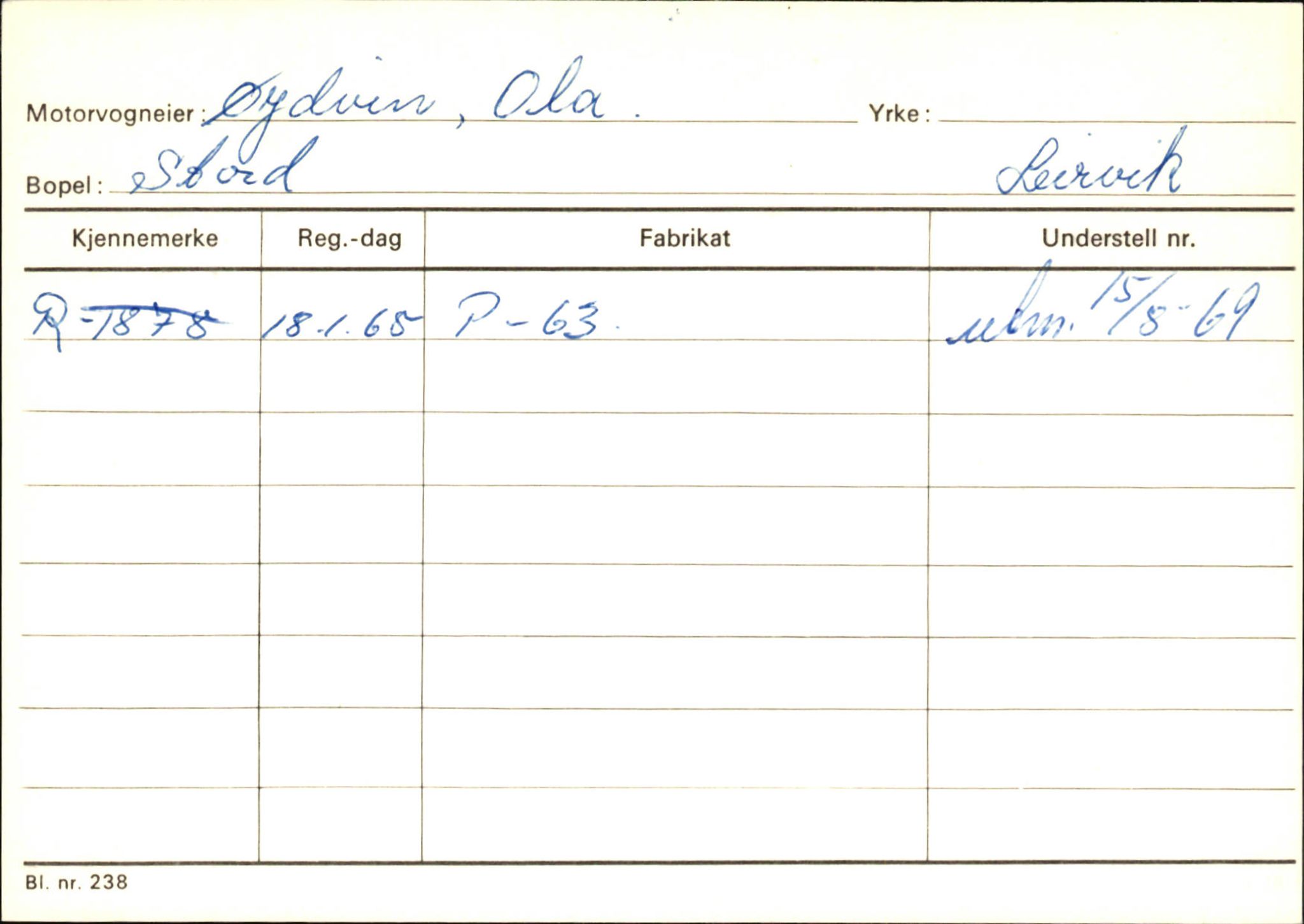 Statens vegvesen, Hordaland vegkontor, AV/SAB-A-5201/2/Ha/L0062: R-eierkort Ø-Å, 1920-1971, p. 10