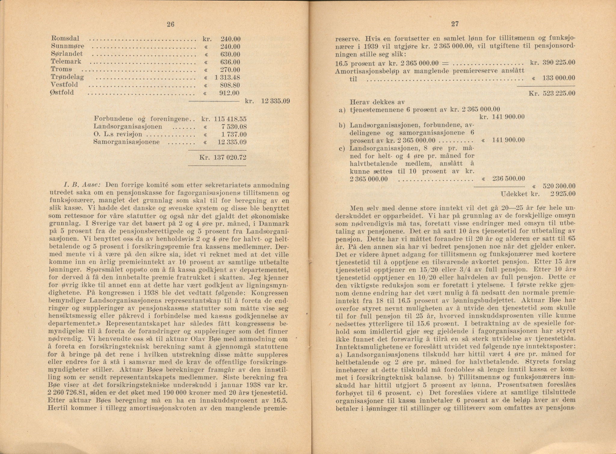 Landsorganisasjonen i Norge, AAB/ARK-1579, 1911-1953, p. 306