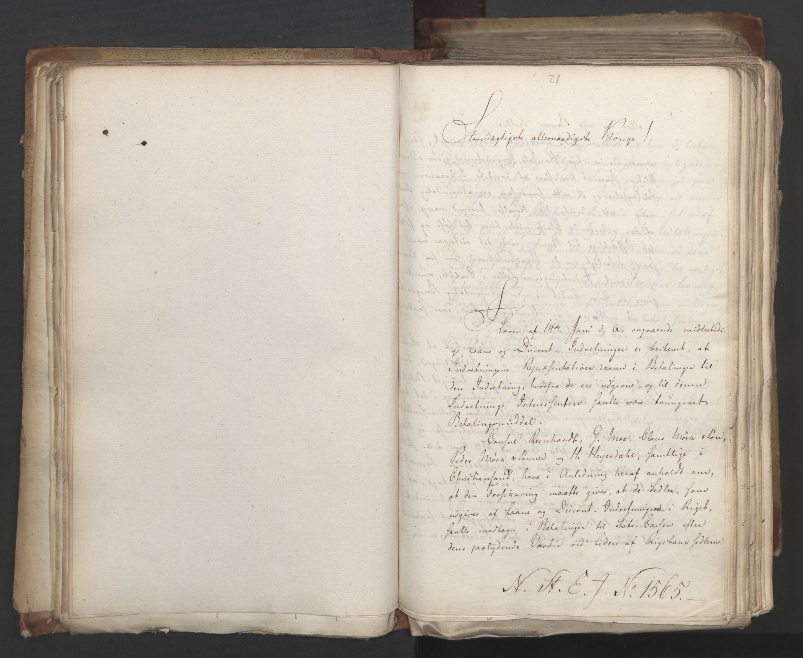 Statsrådsavdelingen i Stockholm, RA/S-1003/D/Da/L0007: Regjeringsinnstillinger nr. 1545-1813, 1816, p. 43