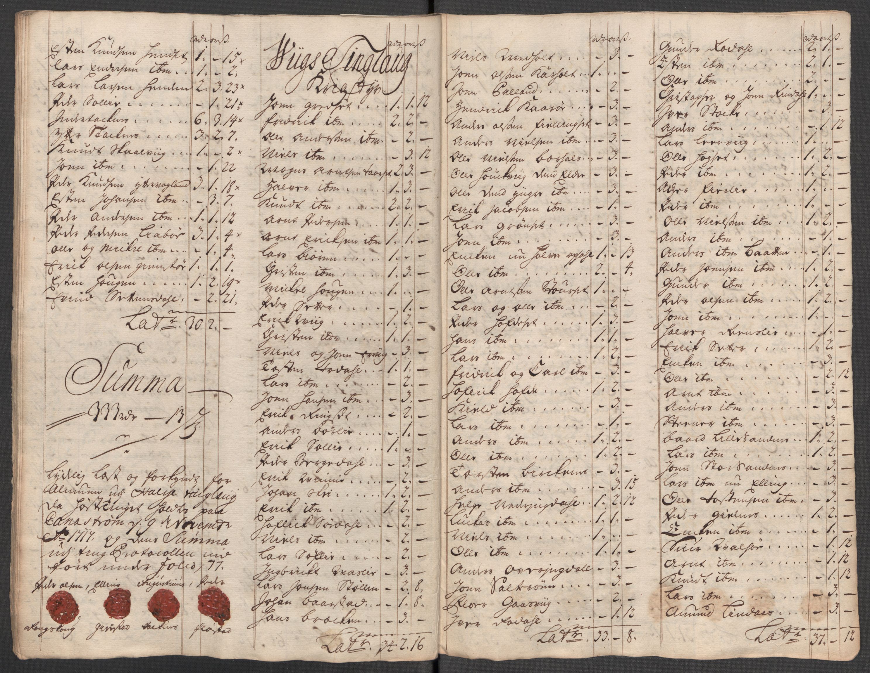 Rentekammeret inntil 1814, Reviderte regnskaper, Fogderegnskap, RA/EA-4092/R56/L3750: Fogderegnskap Nordmøre, 1717, p. 287