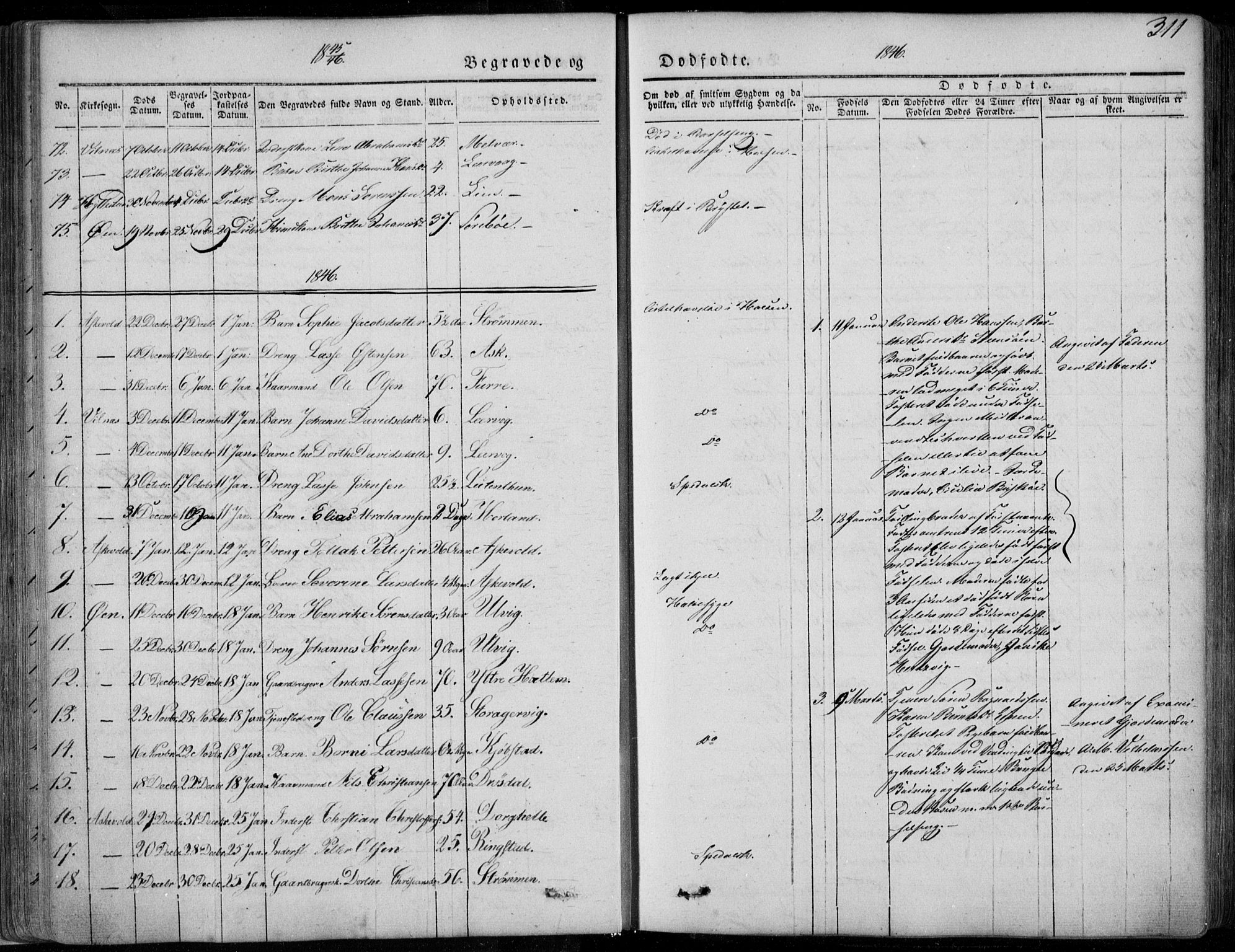 Askvoll sokneprestembete, AV/SAB-A-79501/H/Haa/Haaa/L0011/0002: Parish register (official) no. A 11 II, 1845-1878, p. 311
