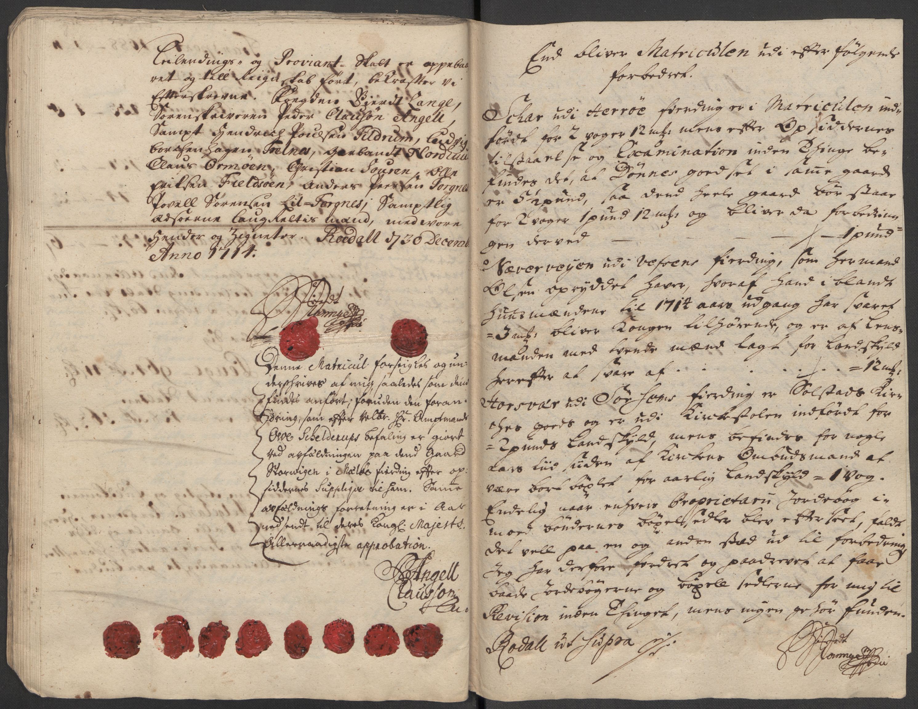 Rentekammeret inntil 1814, Reviderte regnskaper, Fogderegnskap, RA/EA-4092/R65/L4513: Fogderegnskap Helgeland, 1714-1715, p. 89