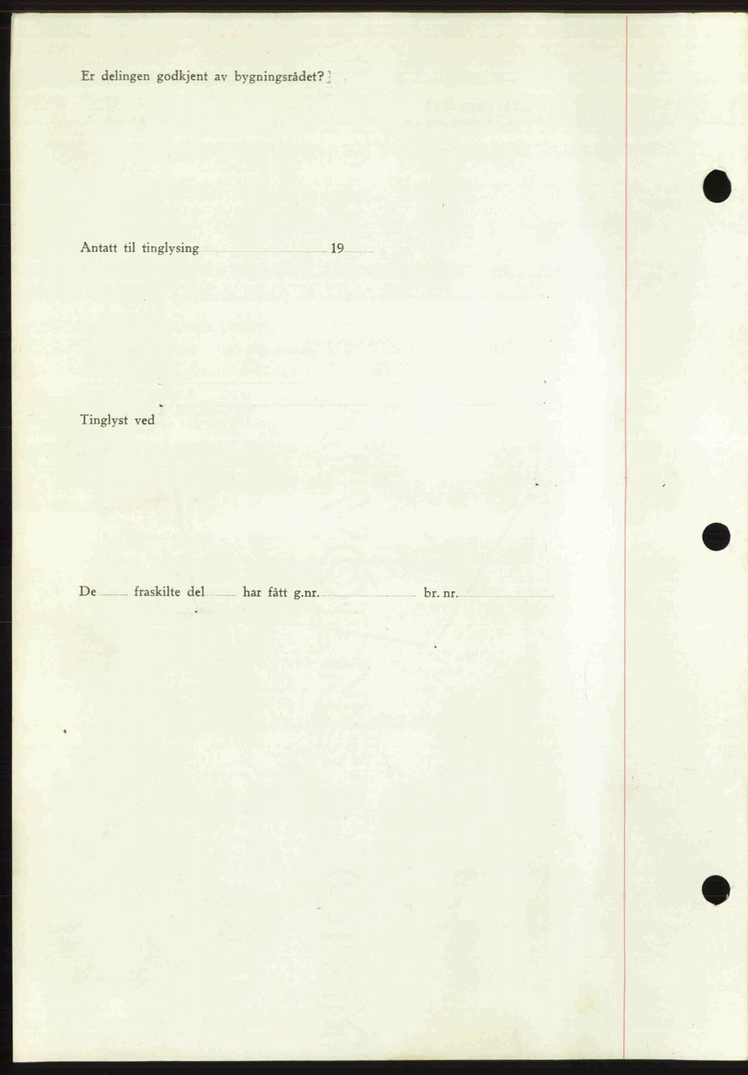 Romsdal sorenskriveri, SAT/A-4149/1/2/2C: Mortgage book no. A22, 1947-1947, Diary no: : 278/1947