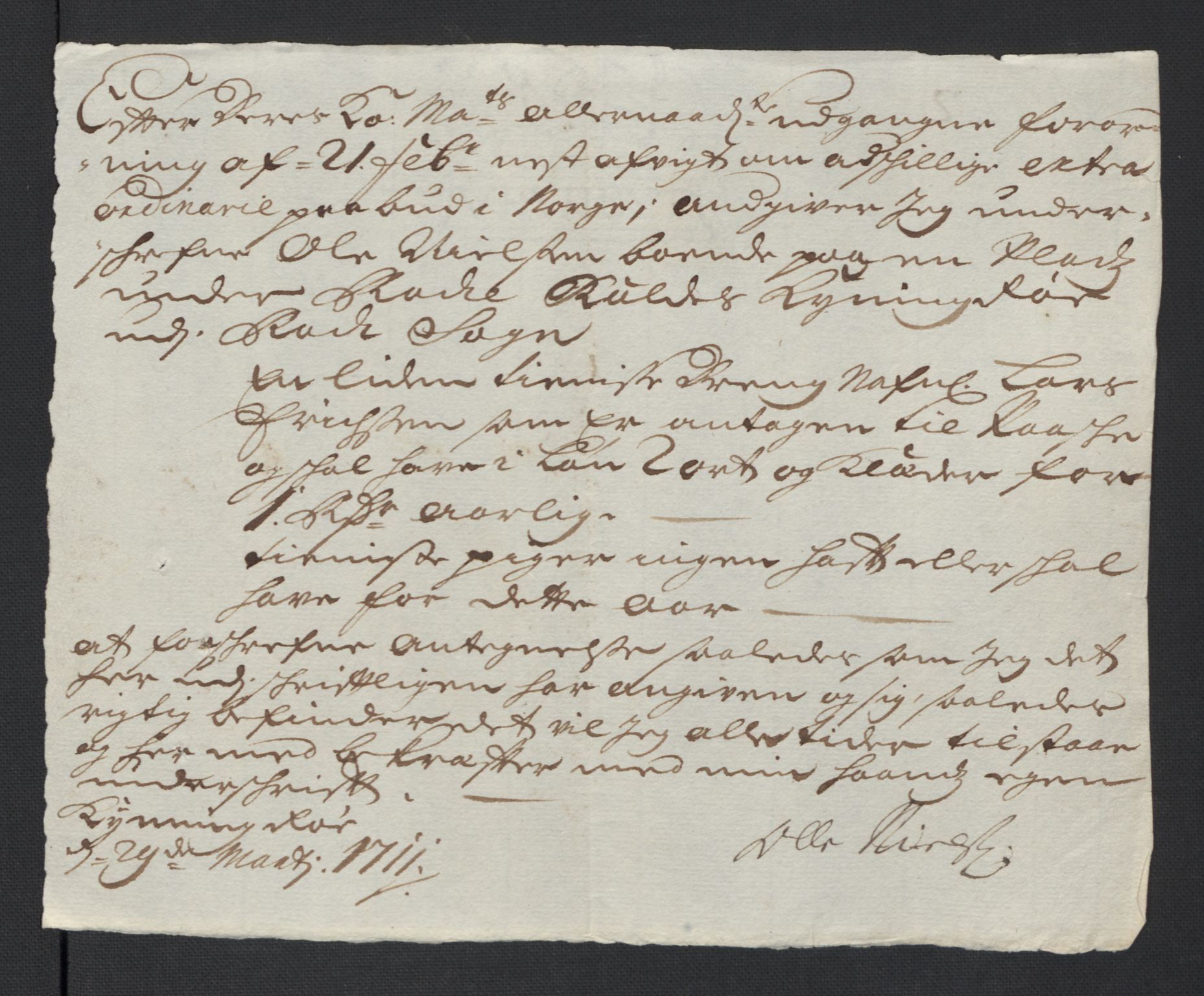 Rentekammeret inntil 1814, Reviderte regnskaper, Fogderegnskap, AV/RA-EA-4092/R01/L0020: Fogderegnskap Idd og Marker, 1711, p. 558