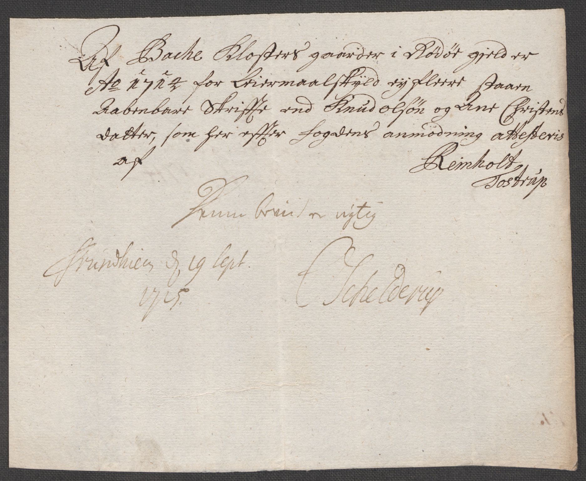 Rentekammeret inntil 1814, Reviderte regnskaper, Fogderegnskap, RA/EA-4092/R65/L4513: Fogderegnskap Helgeland, 1714-1715, p. 200