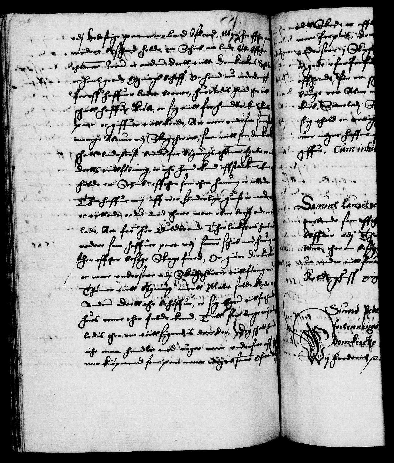 Danske Kanselli 1572-1799, RA/EA-3023/F/Fc/Fca/Fcaa/L0001: Norske registre (mikrofilm), 1572-1588, p. 295b