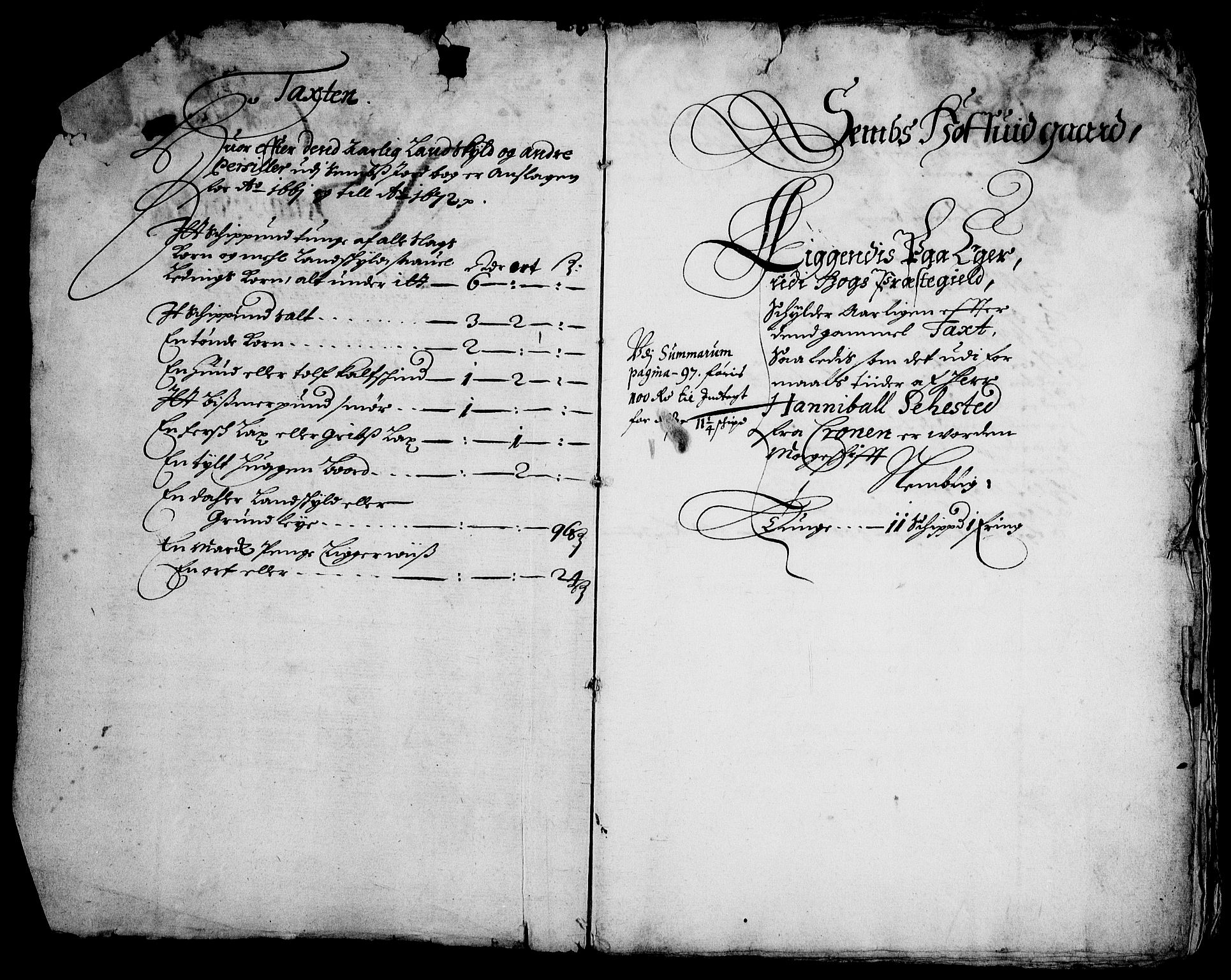 Rentekammeret inntil 1814, Realistisk ordnet avdeling, AV/RA-EA-4070/On/L0008: [Jj 9]: Jordebøker innlevert til kongelig kommisjon 1672: Hammar, Osgård, Sem med Skjelbred, Fossesholm, Fiskum og Ulland (1669-1672), Strøm (1658-u.d. og 1672-73) samt Svanøy gods i Sunnfjord (1657)., 1672, p. 93