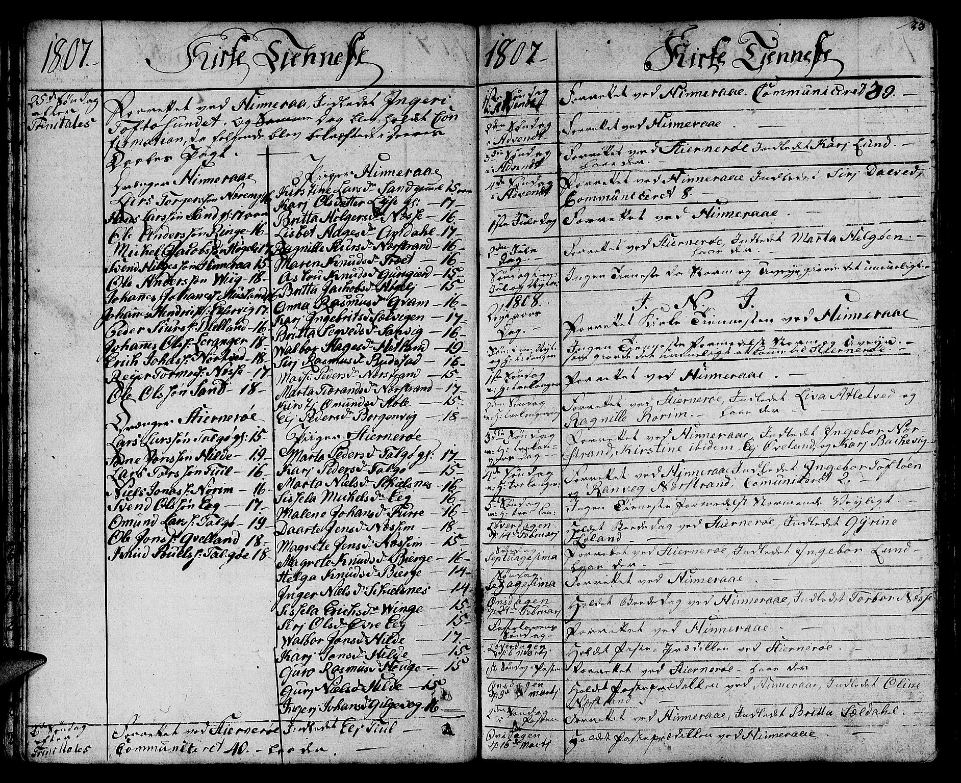Nedstrand sokneprestkontor, SAST/A-101841/01/IV: Parish register (official) no. A 5, 1795-1816, p. 23