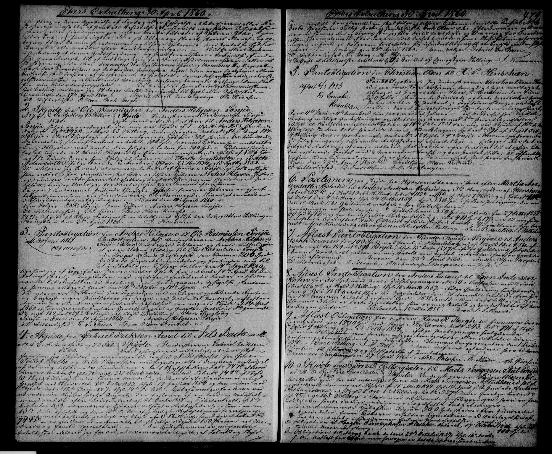 Eiker, Modum og Sigdal sorenskriveri, SAKO/A-123/G/Ga/Gaa/L0015b: Mortgage book no. I 15b, 1860-1863, p. 479