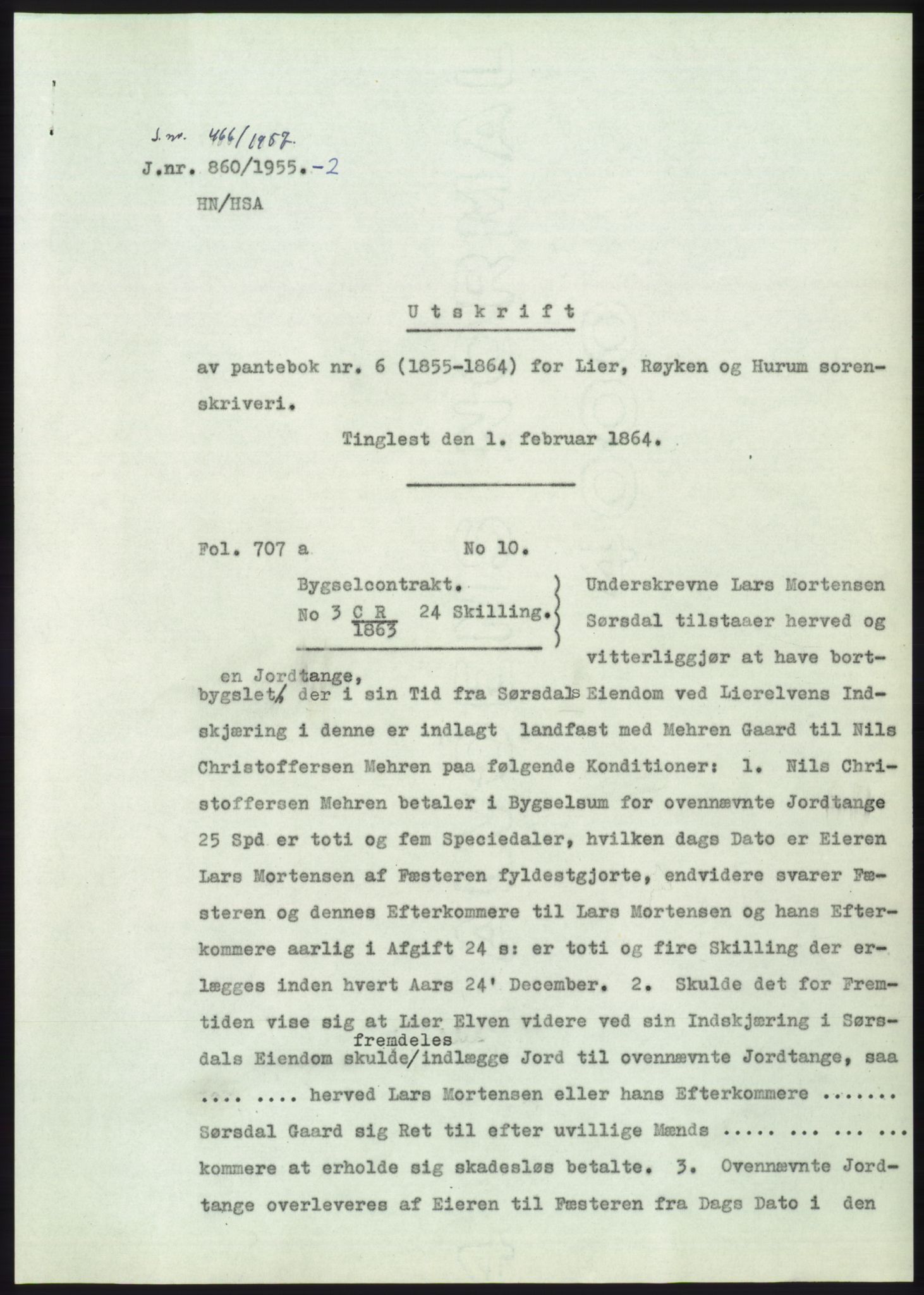 Statsarkivet i Kongsberg, SAKO/A-0001, 1955, p. 53
