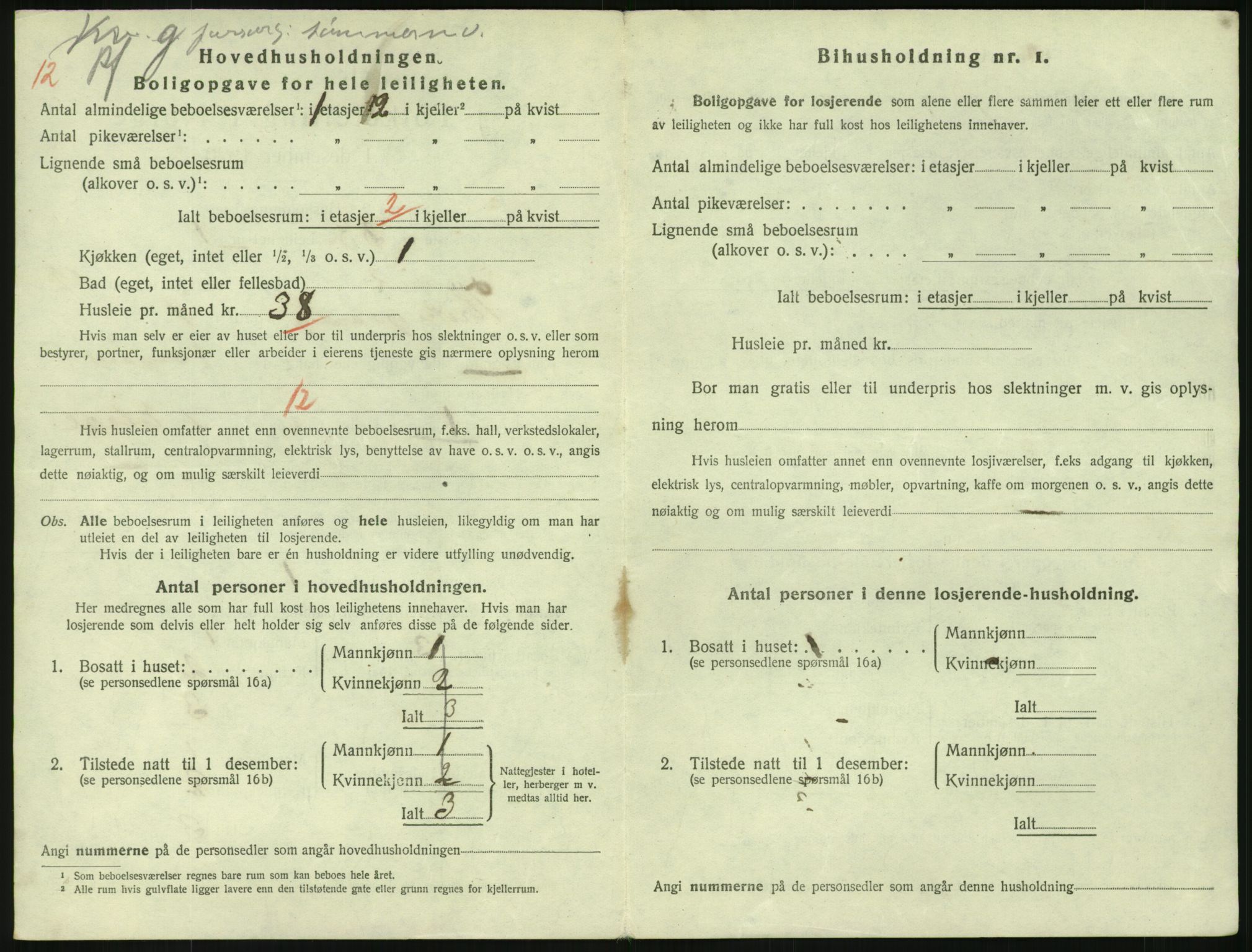 SAKO, 1920 census for Larvik, 1920, p. 8651