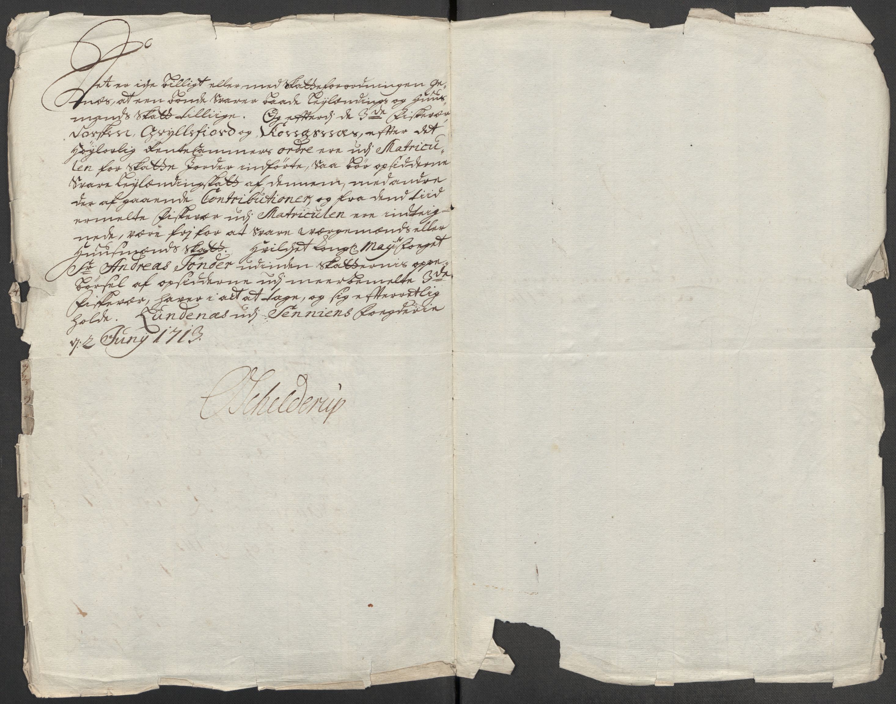 Rentekammeret inntil 1814, Reviderte regnskaper, Fogderegnskap, AV/RA-EA-4092/R68/L4759: Fogderegnskap Senja og Troms, 1713, p. 229