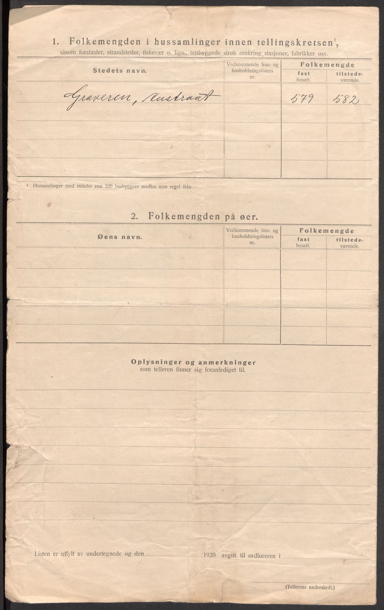 SAST, 1920 census for Høyland, 1920, p. 71