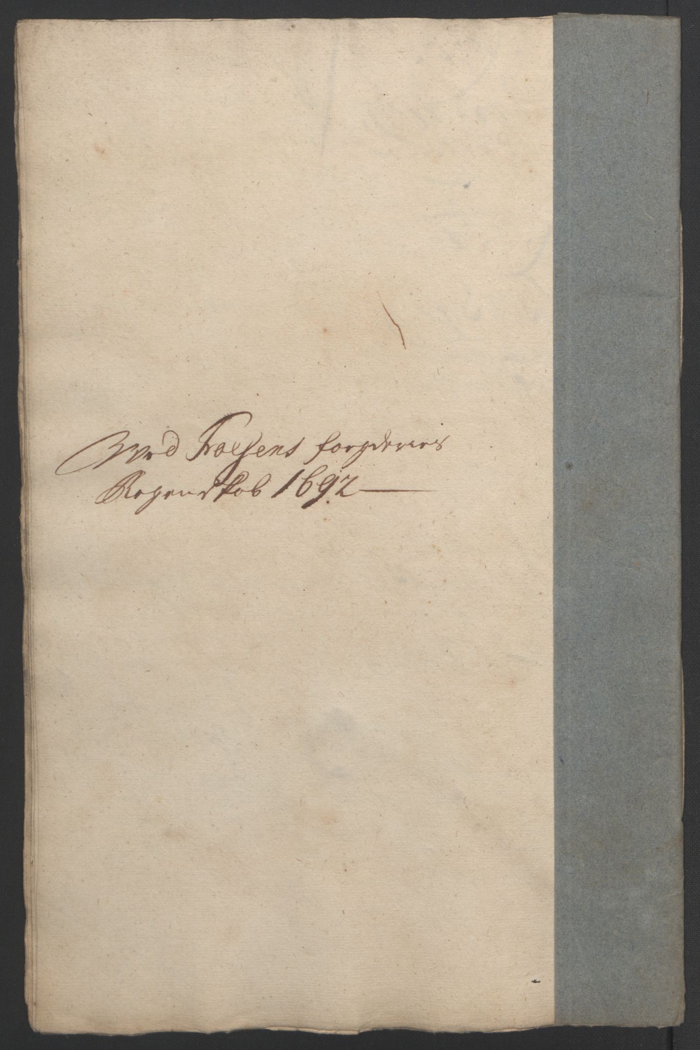 Rentekammeret inntil 1814, Reviderte regnskaper, Fogderegnskap, RA/EA-4092/R57/L3849: Fogderegnskap Fosen, 1692-1693, p. 79