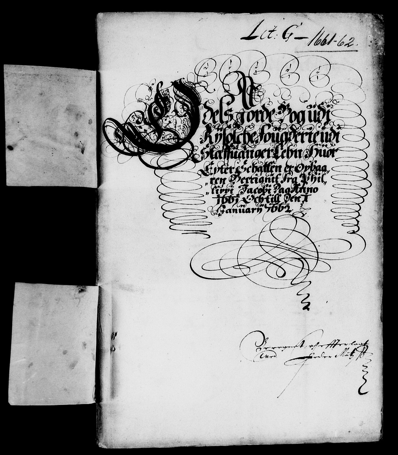 Rentekammeret inntil 1814, Reviderte regnskaper, Lensregnskaper, AV/RA-EA-5023/R/Rb/Rbs/L0044: Stavanger len, 1661-1662