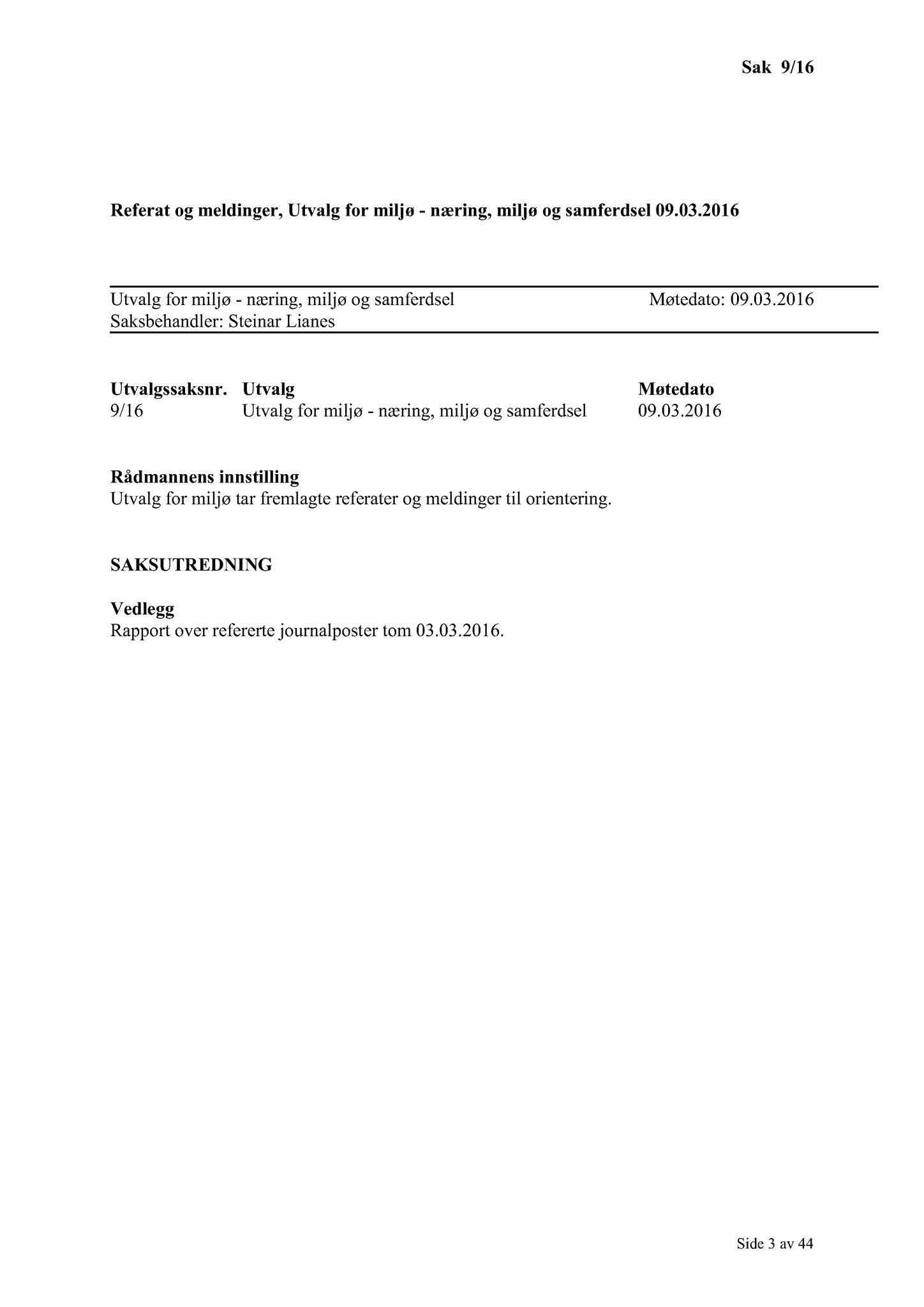 Klæbu Kommune, TRKO/KK/06-UM/L003: Utvalg for miljø - Møtedokumenter 2016, 2016, p. 122