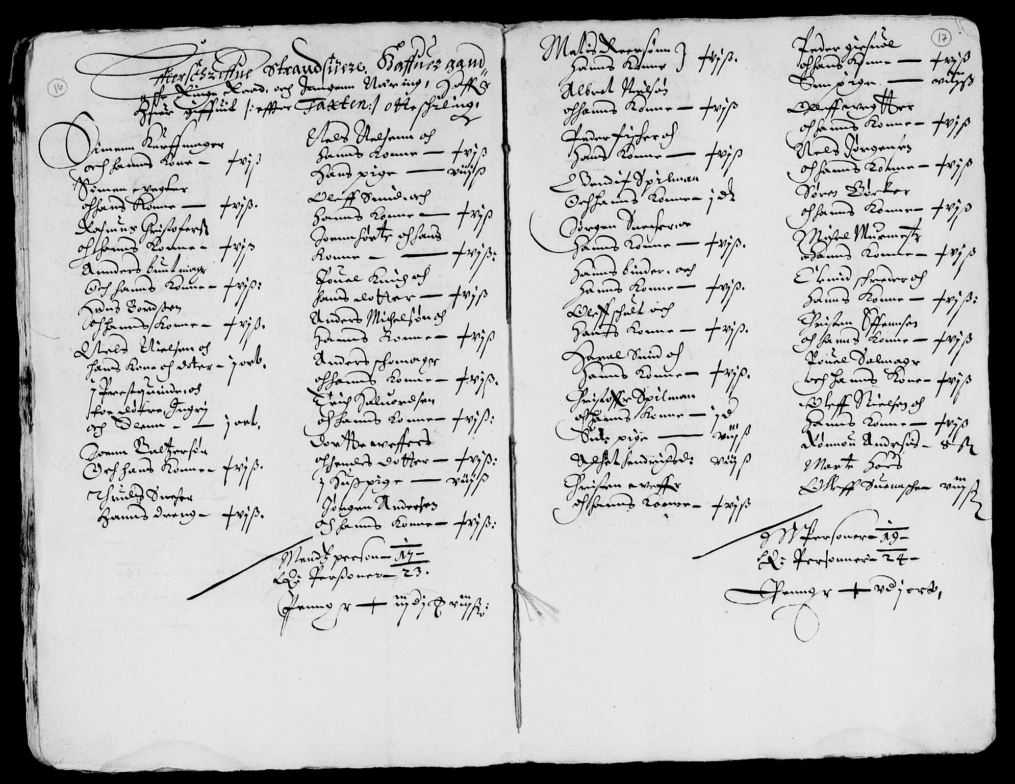 Rentekammeret inntil 1814, Reviderte regnskaper, Lensregnskaper, AV/RA-EA-5023/R/Rb/Rba/L0185: Akershus len, 1645-1646