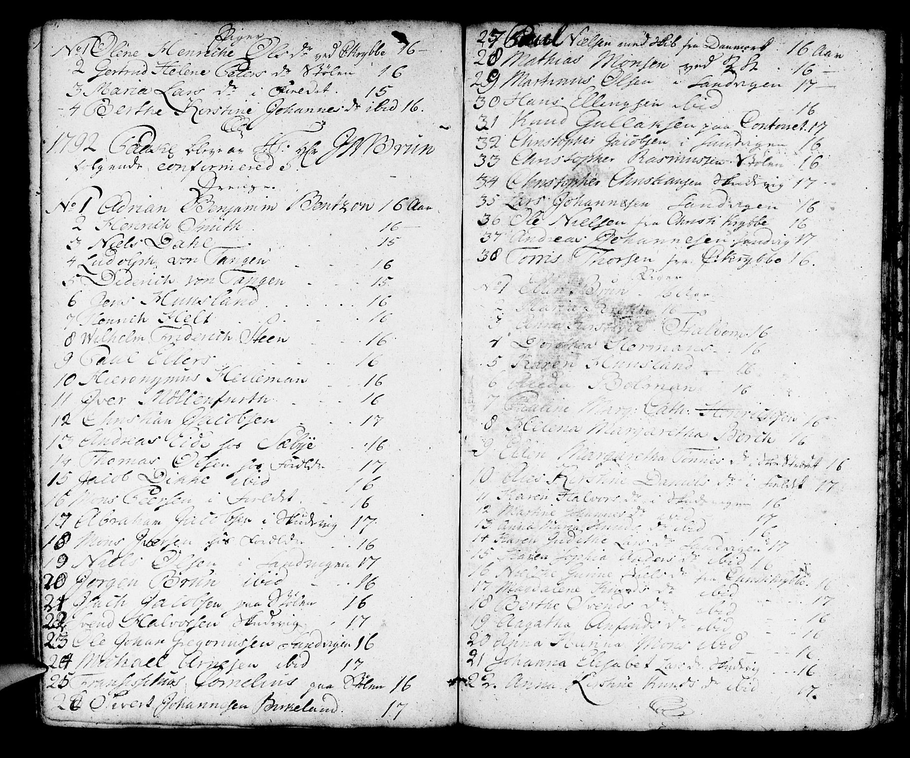 Korskirken sokneprestembete, SAB/A-76101/H/Haa/L0007: Parish register (official) no. A 7, 1736-1839, p. 94