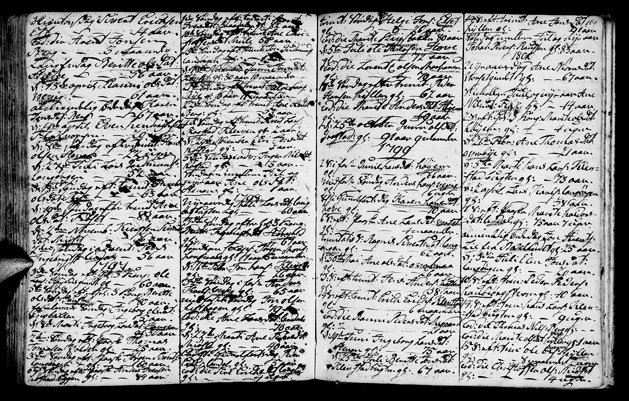 Ministerialprotokoller, klokkerbøker og fødselsregistre - Sør-Trøndelag, SAT/A-1456/612/L0370: Parish register (official) no. 612A04, 1754-1802, p. 160