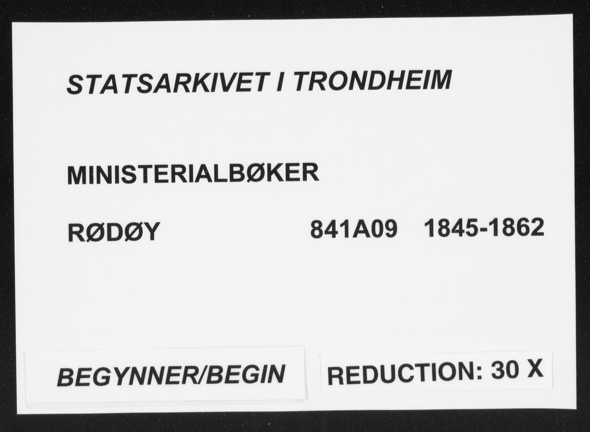Ministerialprotokoller, klokkerbøker og fødselsregistre - Nordland, SAT/A-1459/841/L0604: Parish register (official) no. 841A09 /1, 1845-1862
