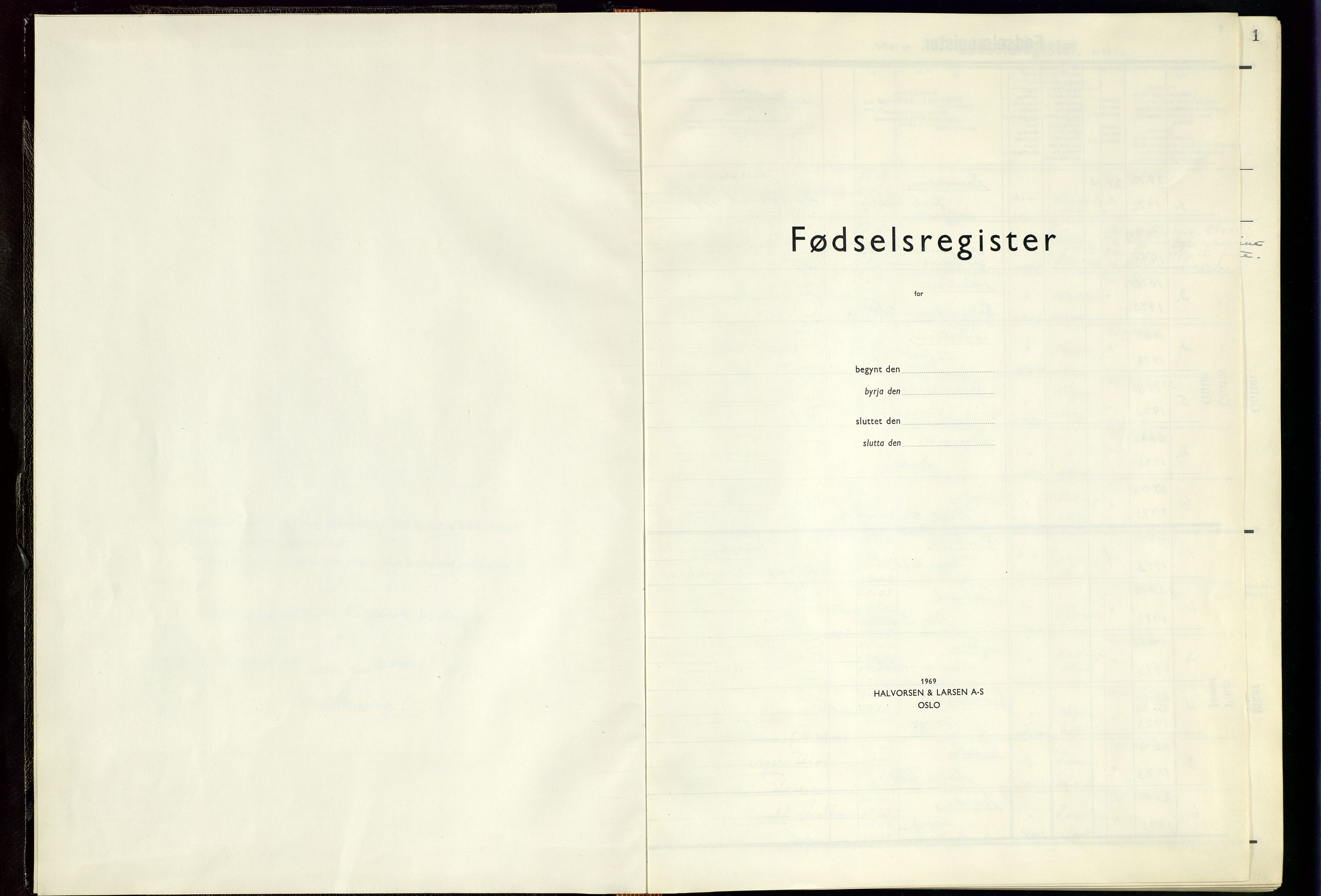 Kopervik sokneprestkontor, SAST/A-101850/I/Id/L0003: Birth register no. 3, 1972-1982