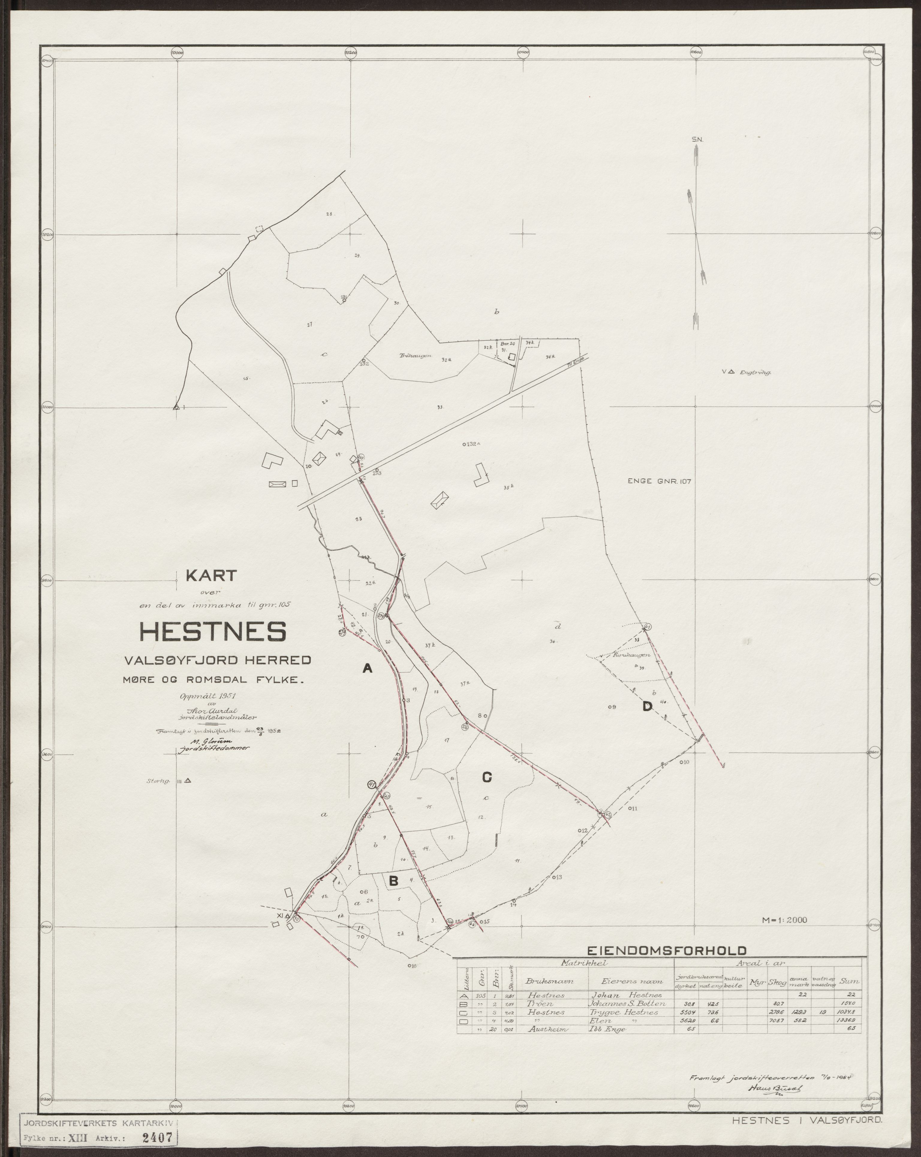 Jordskifteverkets kartarkiv, AV/RA-S-3929/T, 1859-1988, p. 2999