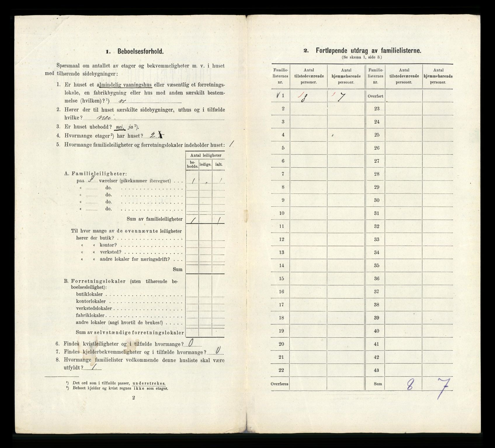 RA, 1910 census for Bergen, 1910, p. 4790