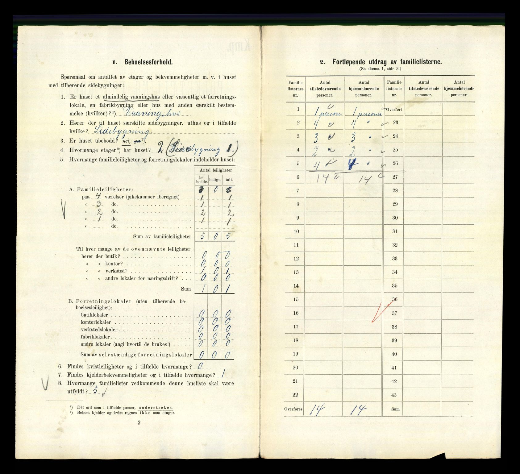 RA, 1910 census for Kristiania, 1910, p. 21216