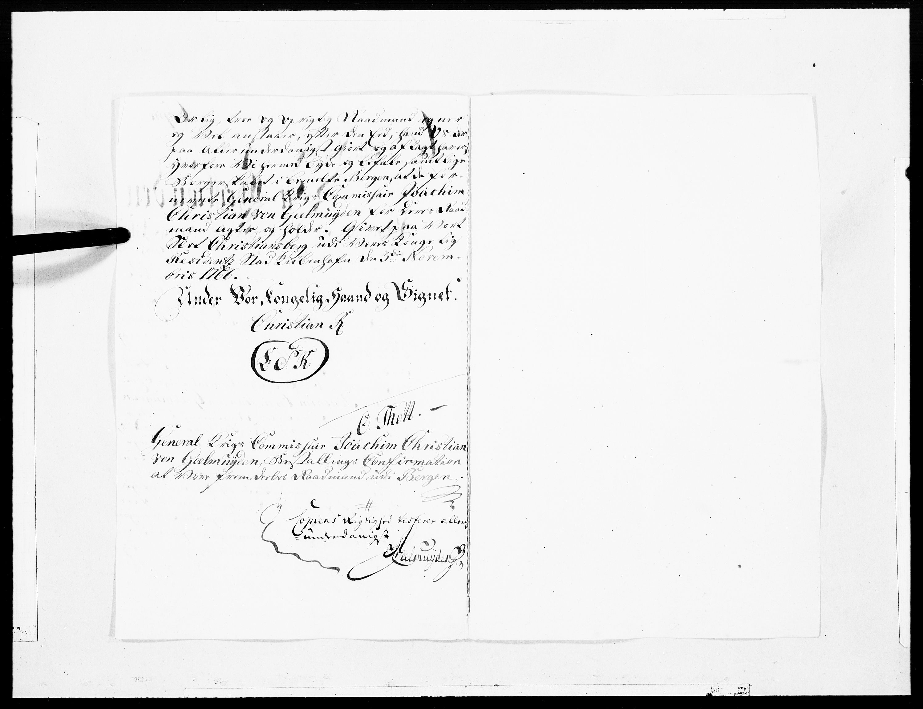 Danske Kanselli 1572-1799, AV/RA-EA-3023/F/Fc/Fcc/Fcca/L0203: Norske innlegg 1572-1799, 1771, p. 23