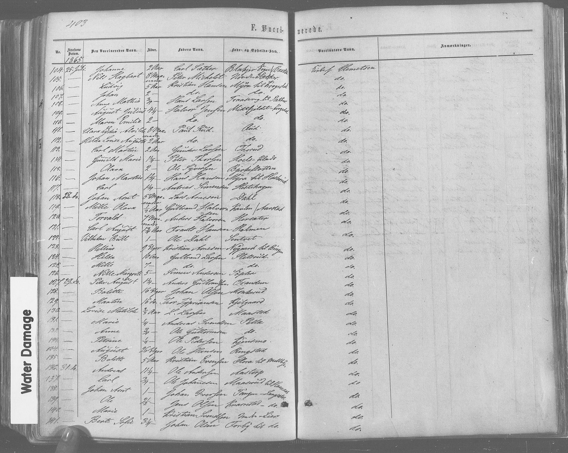 Trøgstad prestekontor Kirkebøker, SAO/A-10925/F/Fa/L0009: Parish register (official) no. I 9, 1865-1877, p. 403