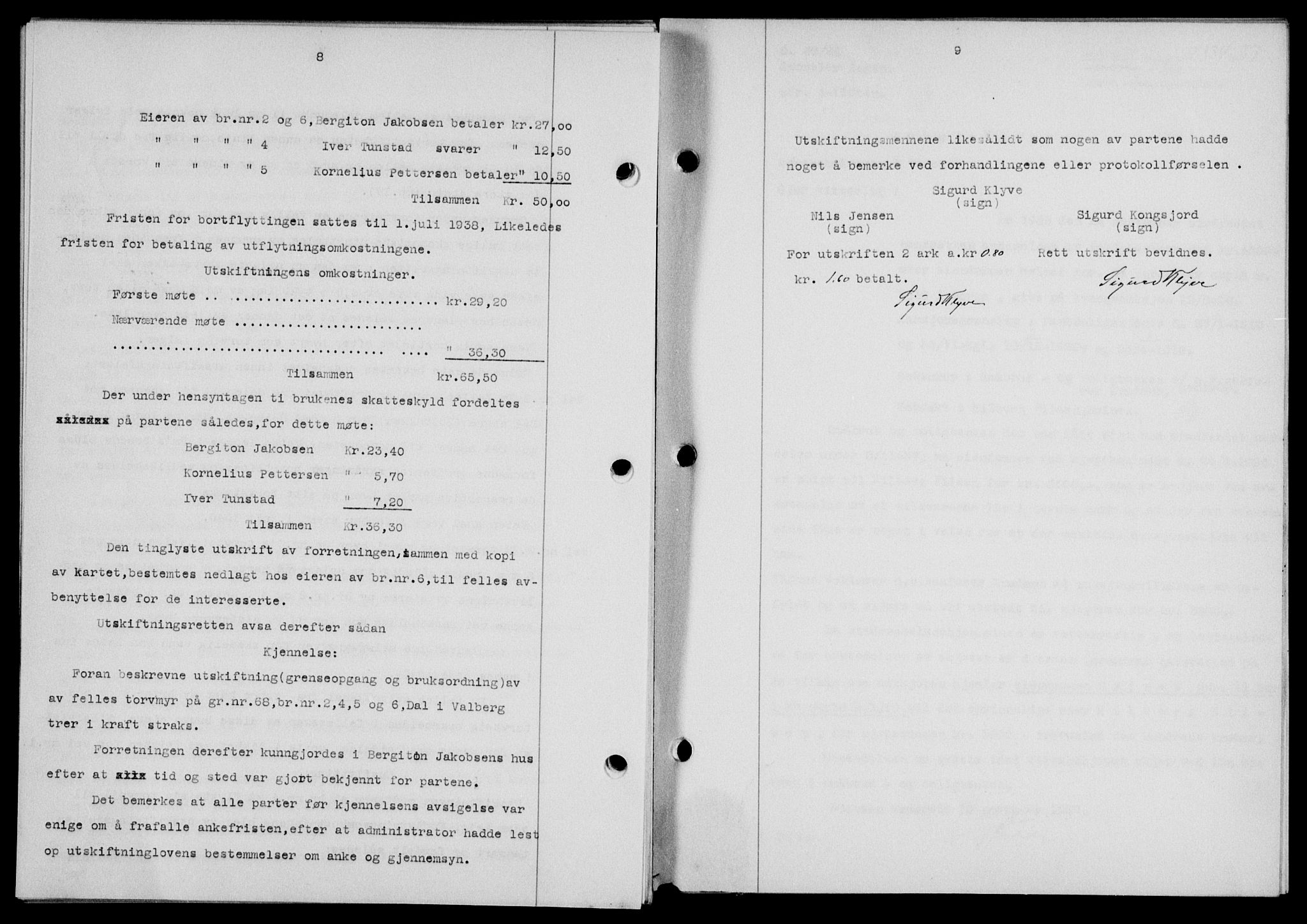 Lofoten sorenskriveri, SAT/A-0017/1/2/2C/L0003a: Mortgage book no. 3a, 1937-1938, Diary no: : 2329/1937