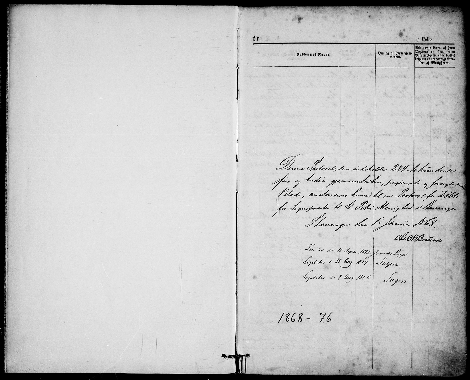 St. Petri sokneprestkontor, SAST/A-101813/001/30/30BA/L0008: Parish register (official) no. A 8, 1868-1876