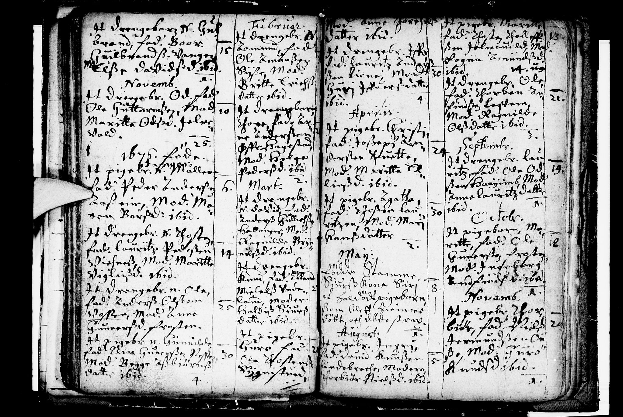 Ulvik sokneprestembete, AV/SAB-A-78801/H/Haa: Parish register (official) no. A 1, 1664-1685, p. 11