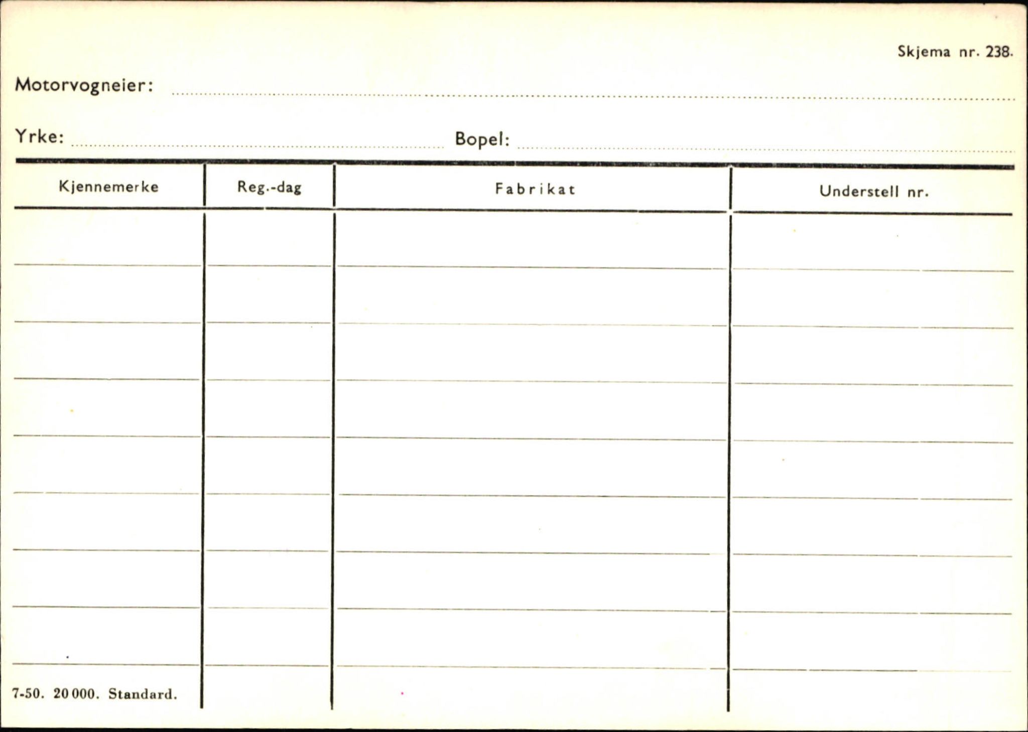 Statens vegvesen, Sogn og Fjordane vegkontor, SAB/A-5301/4/F/L0130: Eigarregister Eid T-Å. Høyanger A-O, 1945-1975, p. 900