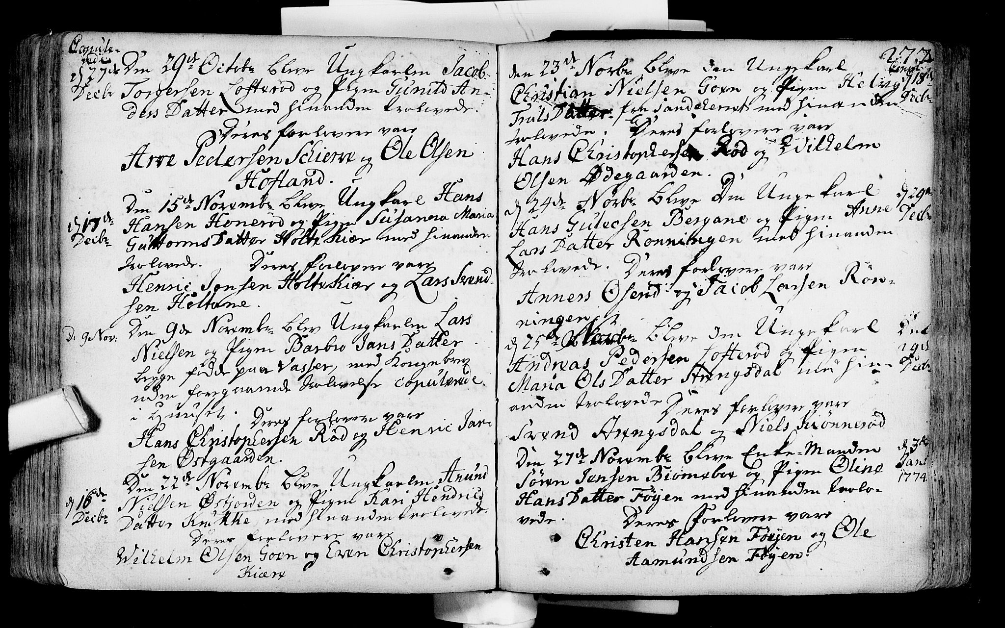 Nøtterøy kirkebøker, SAKO/A-354/F/Fa/L0002: Parish register (official) no. I 2, 1738-1790, p. 277
