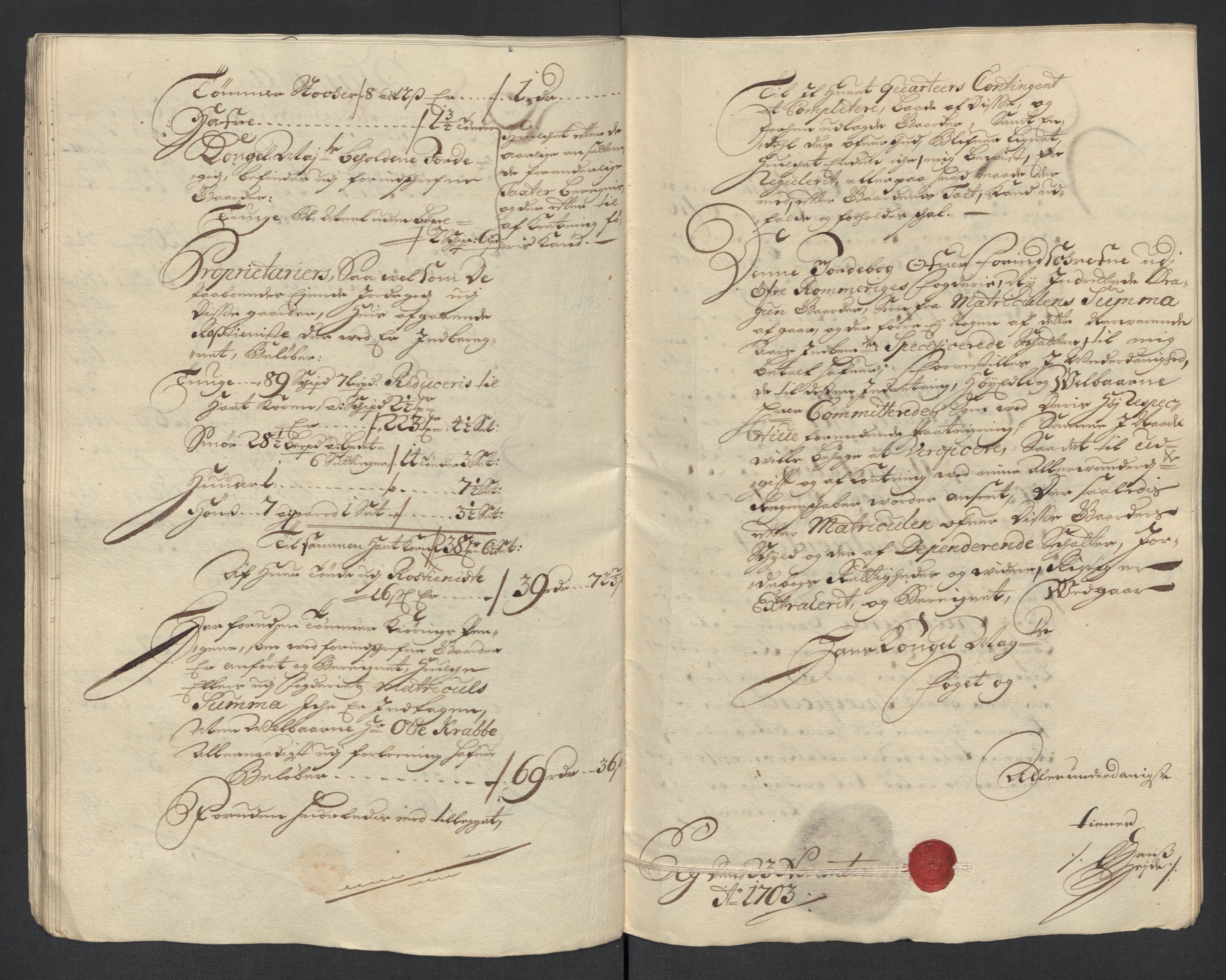 Rentekammeret inntil 1814, Reviderte regnskaper, Fogderegnskap, RA/EA-4092/R12/L0716: Fogderegnskap Øvre Romerike, 1703, p. 293