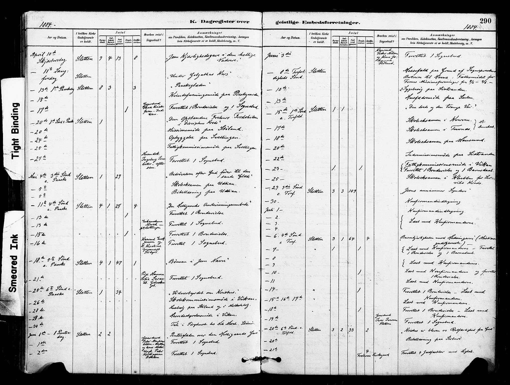 Ministerialprotokoller, klokkerbøker og fødselsregistre - Sør-Trøndelag, AV/SAT-A-1456/640/L0578: Parish register (official) no. 640A03, 1879-1889, p. 290