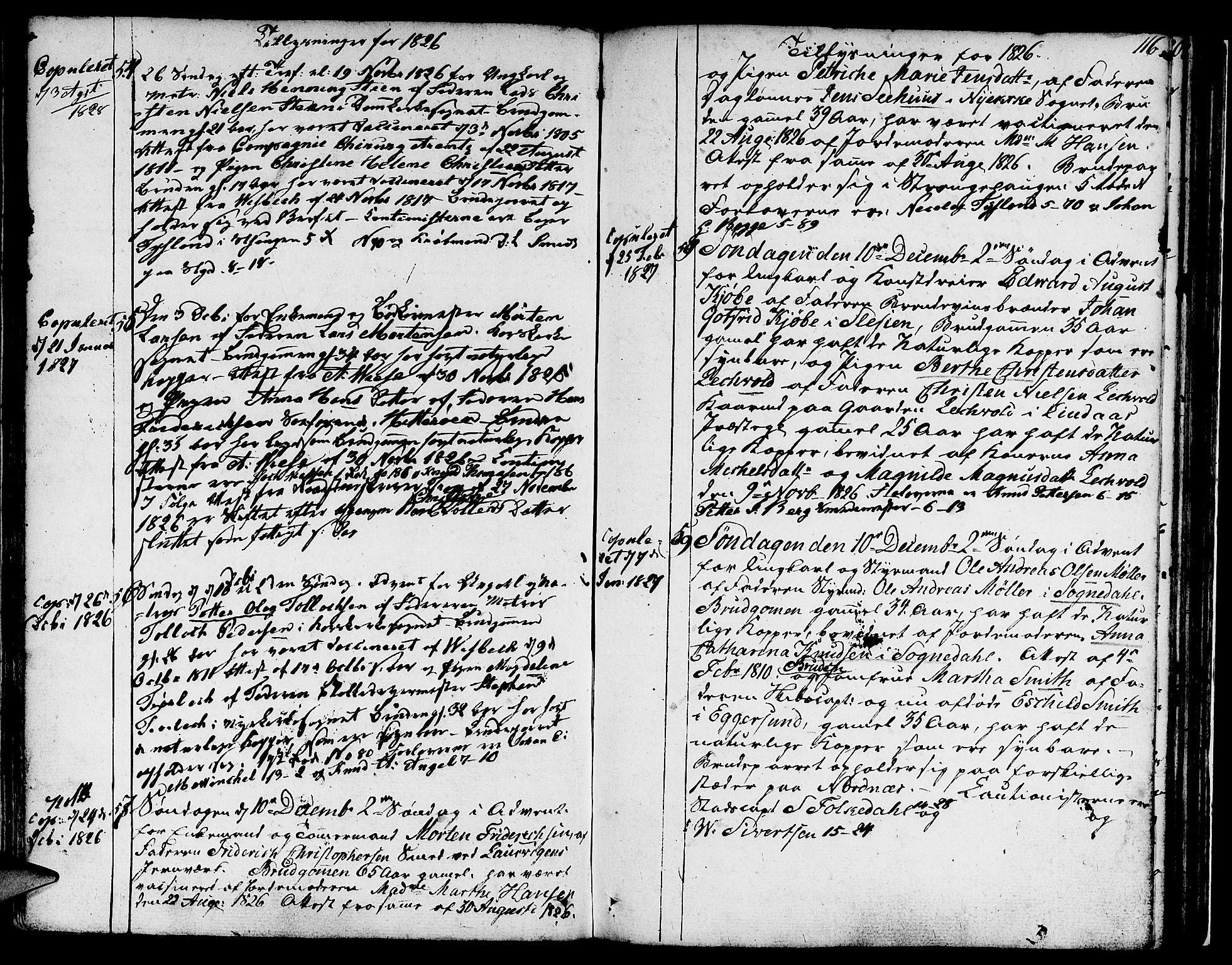 Nykirken Sokneprestembete, SAB/A-77101/H/Hab: Parish register (copy) no. A 2, 1782-1847, p. 116