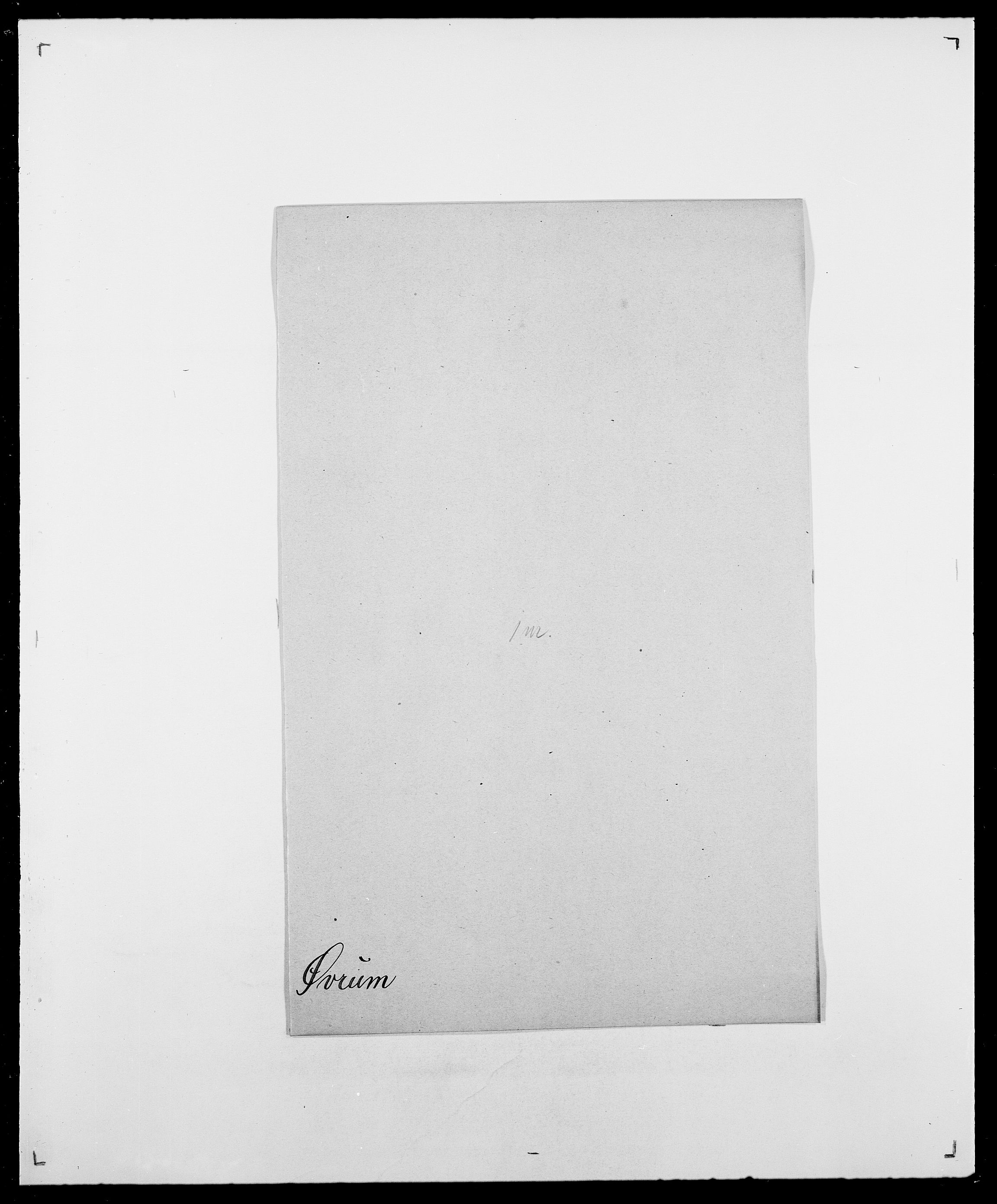 Delgobe, Charles Antoine - samling, SAO/PAO-0038/D/Da/L0043: Wulfsberg - v. Zanten, p. 418